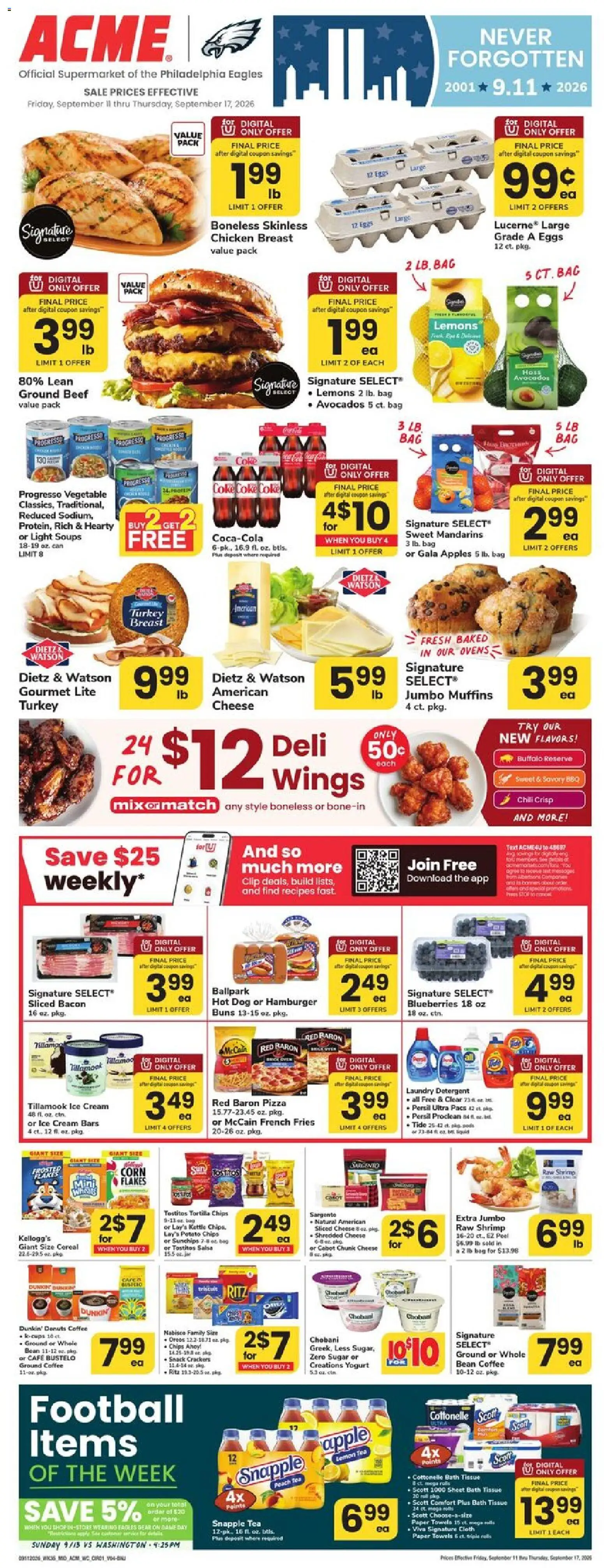 Ad Preview of Acme Acme Weekly Ad from 09/11/2026