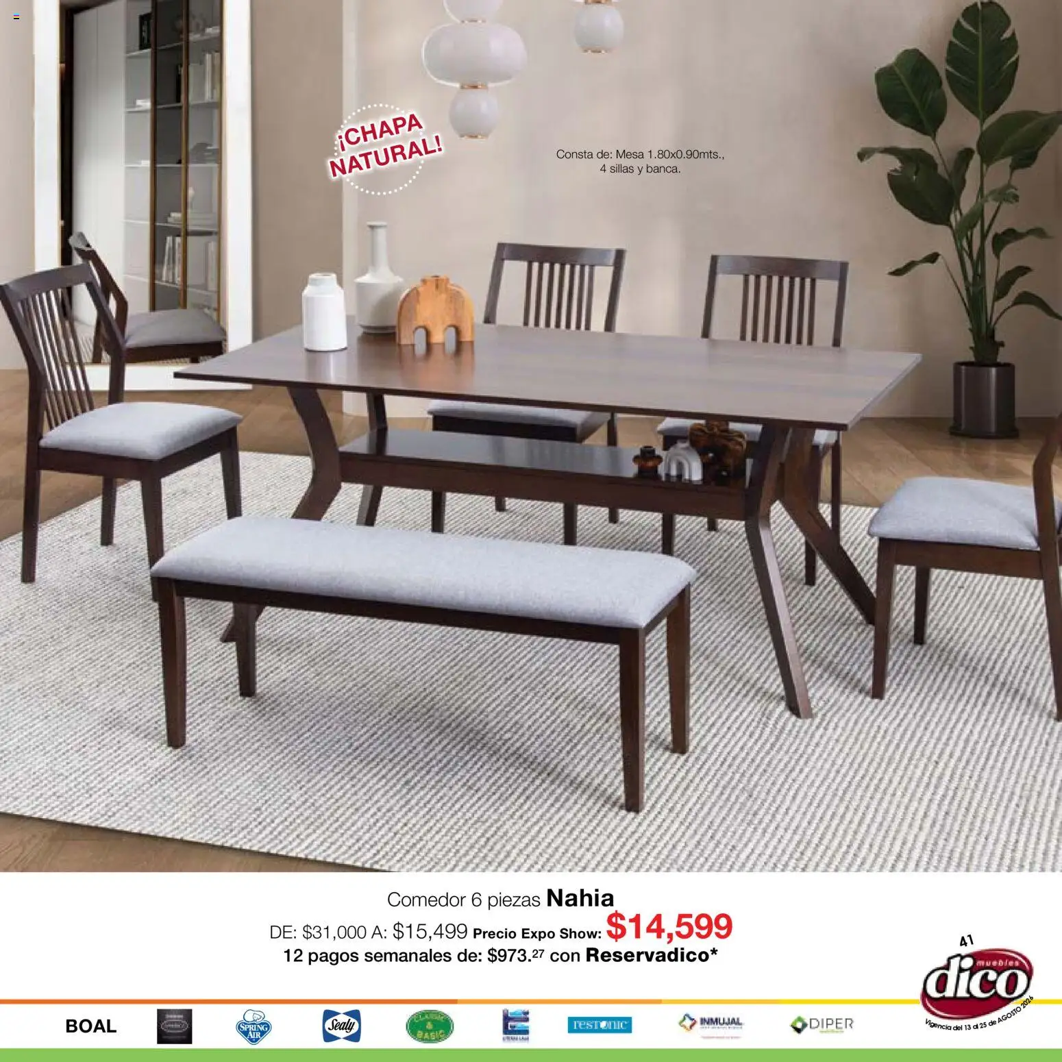 Vista previa las ofertas de la tienda Muebles Dico - Muebles Dico catálogo Expo Show desde el 13/08/2026 
