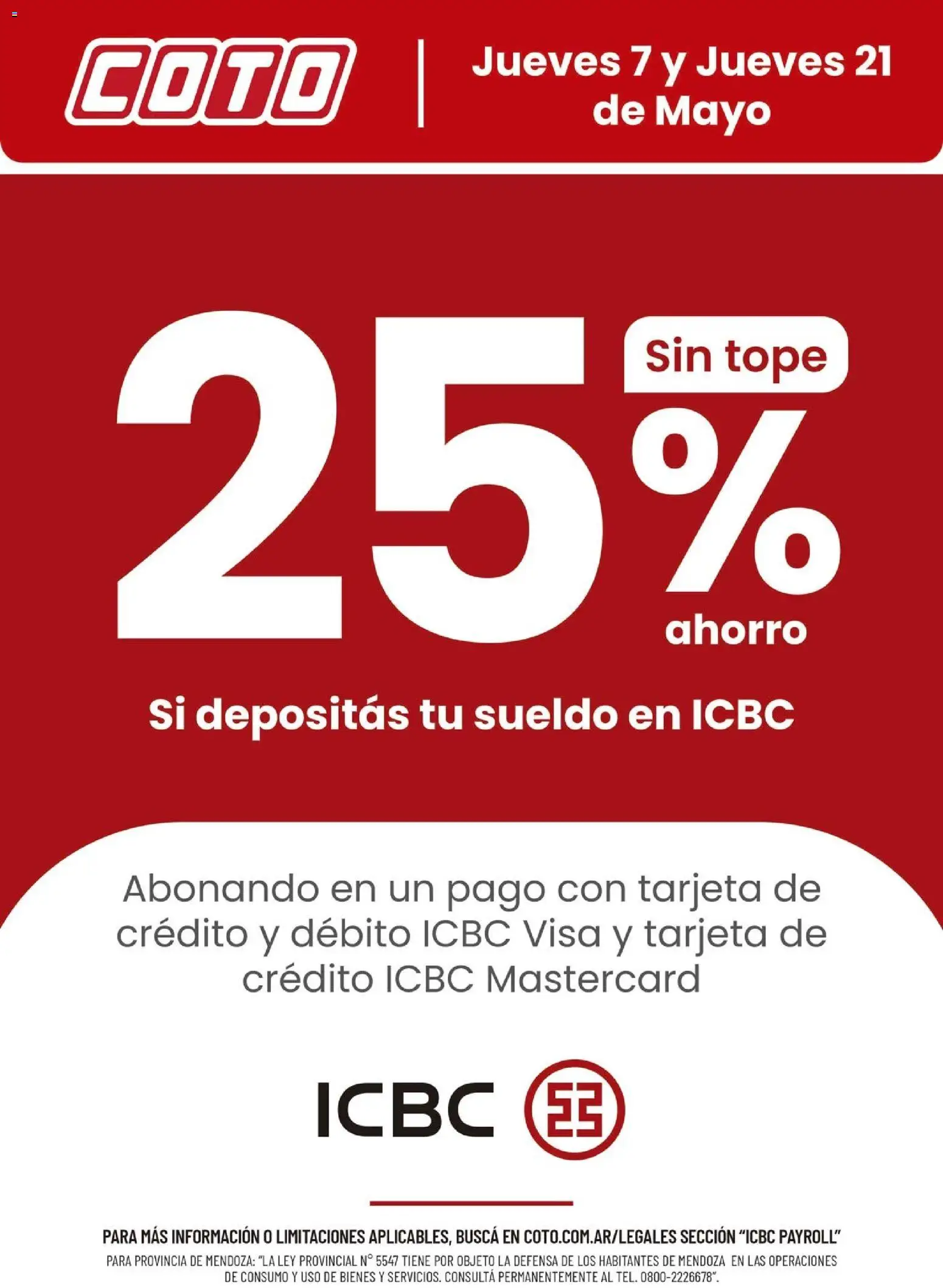 Vista previa del folleto de la tienda Coto válido desde el 07/05/2026 