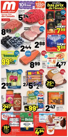 Preview of leaflet Metro circulaire - Pickering from shop Metro is valid from Jun 25, 2026