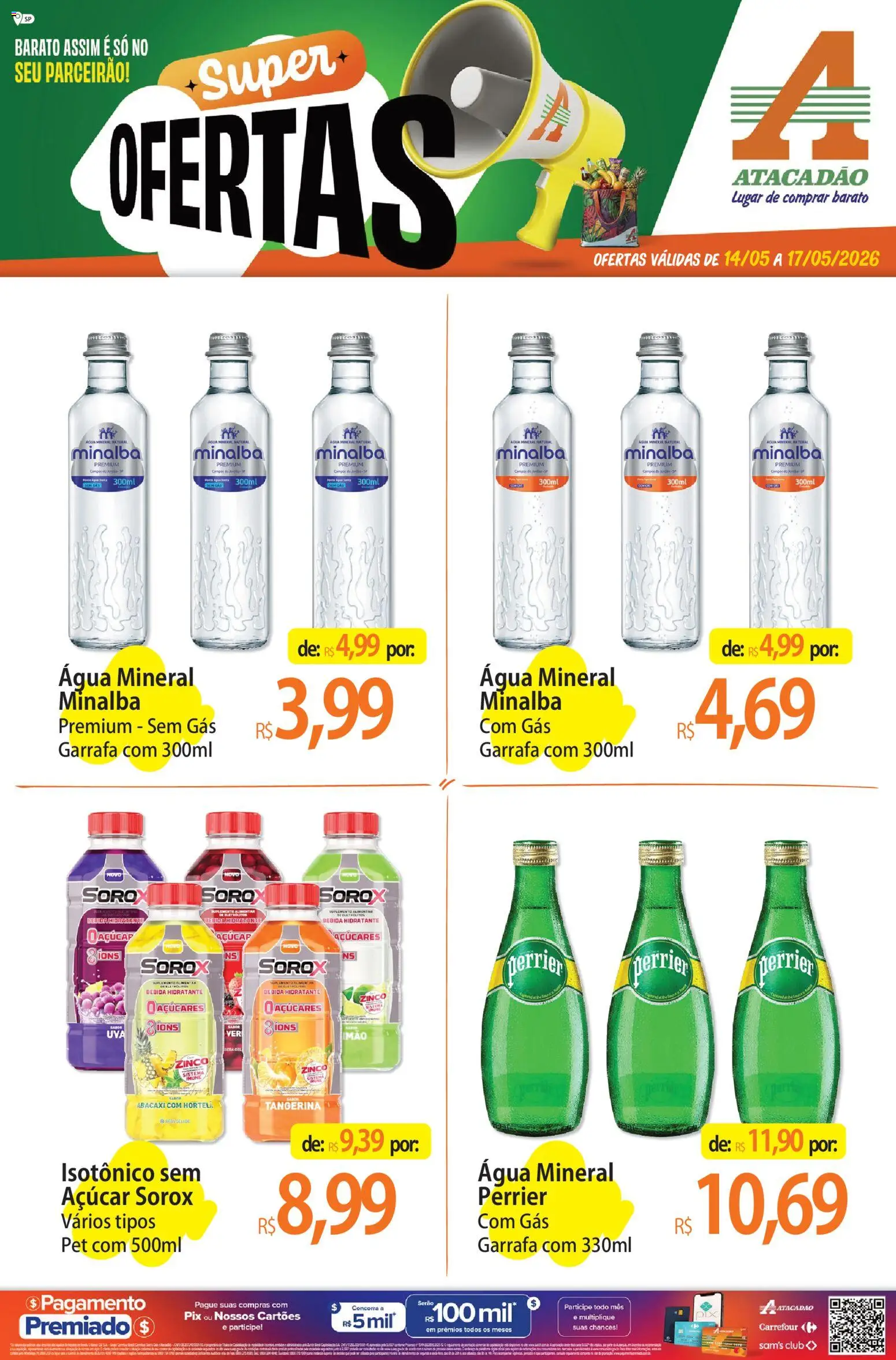 Pré-Visualização do folheto "Atacadão ofertas - SP" da loja Atacadão válido a partir de 14/05/2026