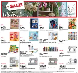 Preview of leaflet Michaels weekly flyer - Smyrna from shop Michaels is valid from May 31, 2026
