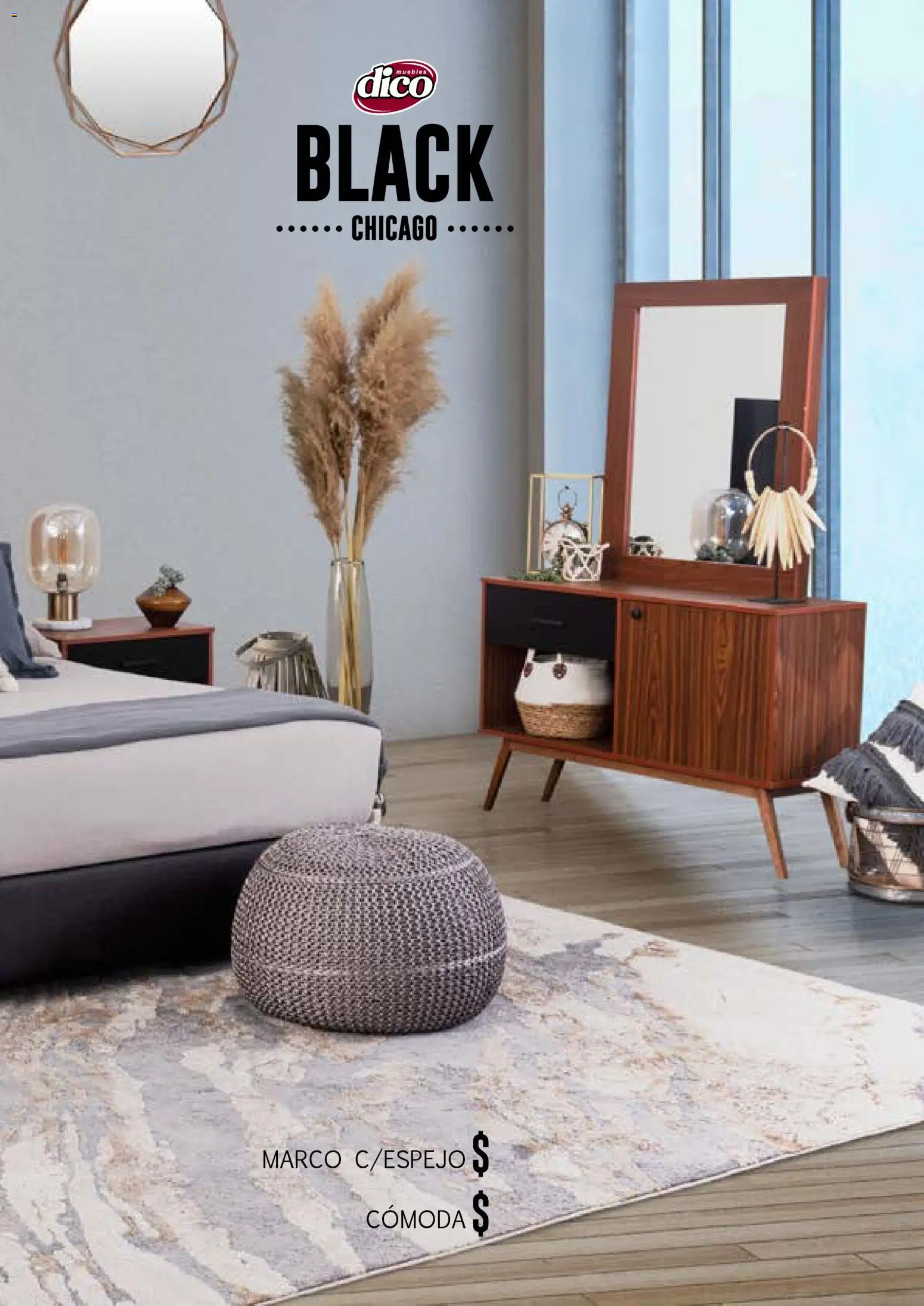 Vista previa las ofertas de la tienda Muebles Dico - Muebles Dico catálogo Black Chicago desde el 17/03/2026 