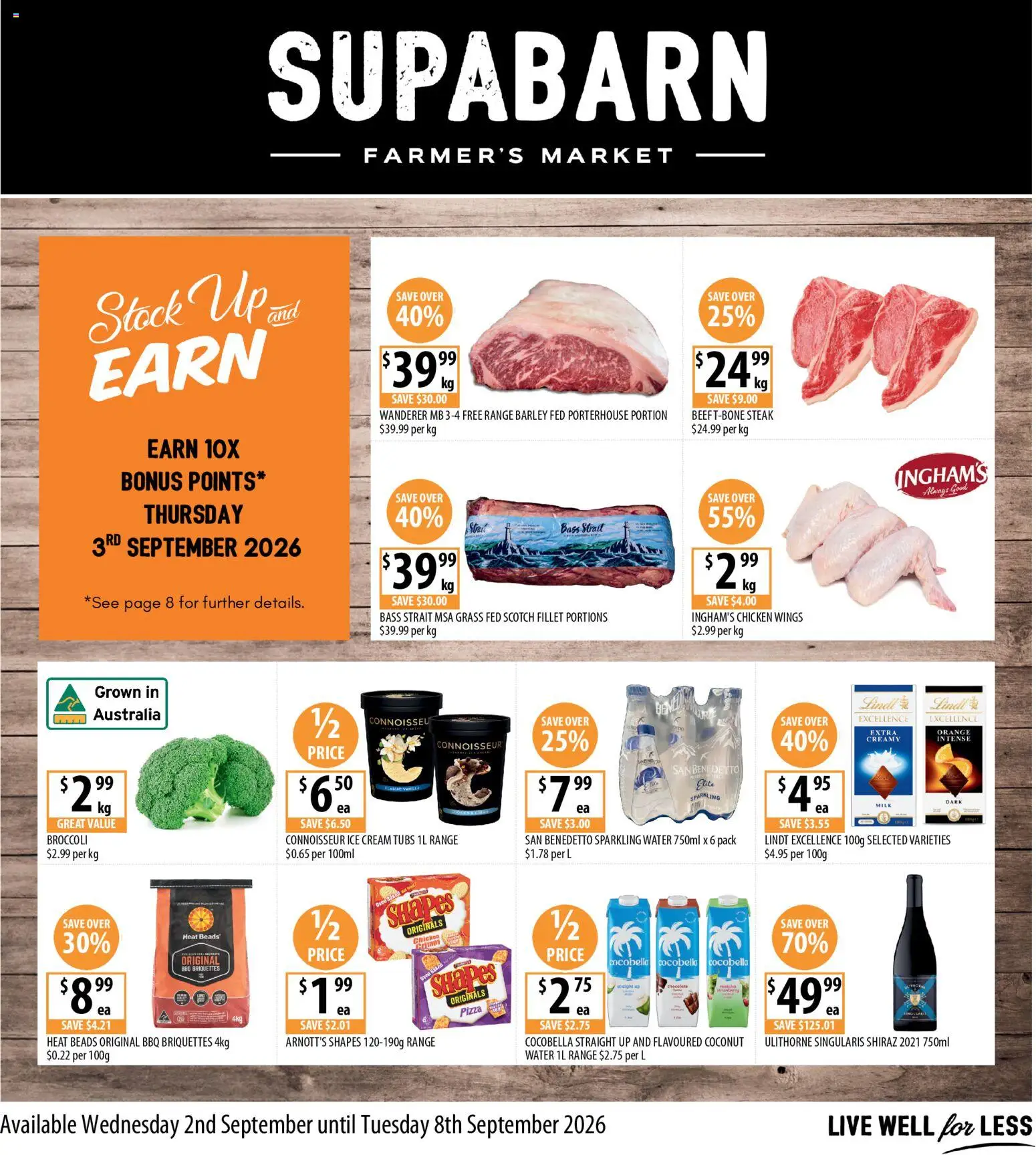 Preview of catalogue Supabarn catalogue from shop Supabarn valid 02/09/2026