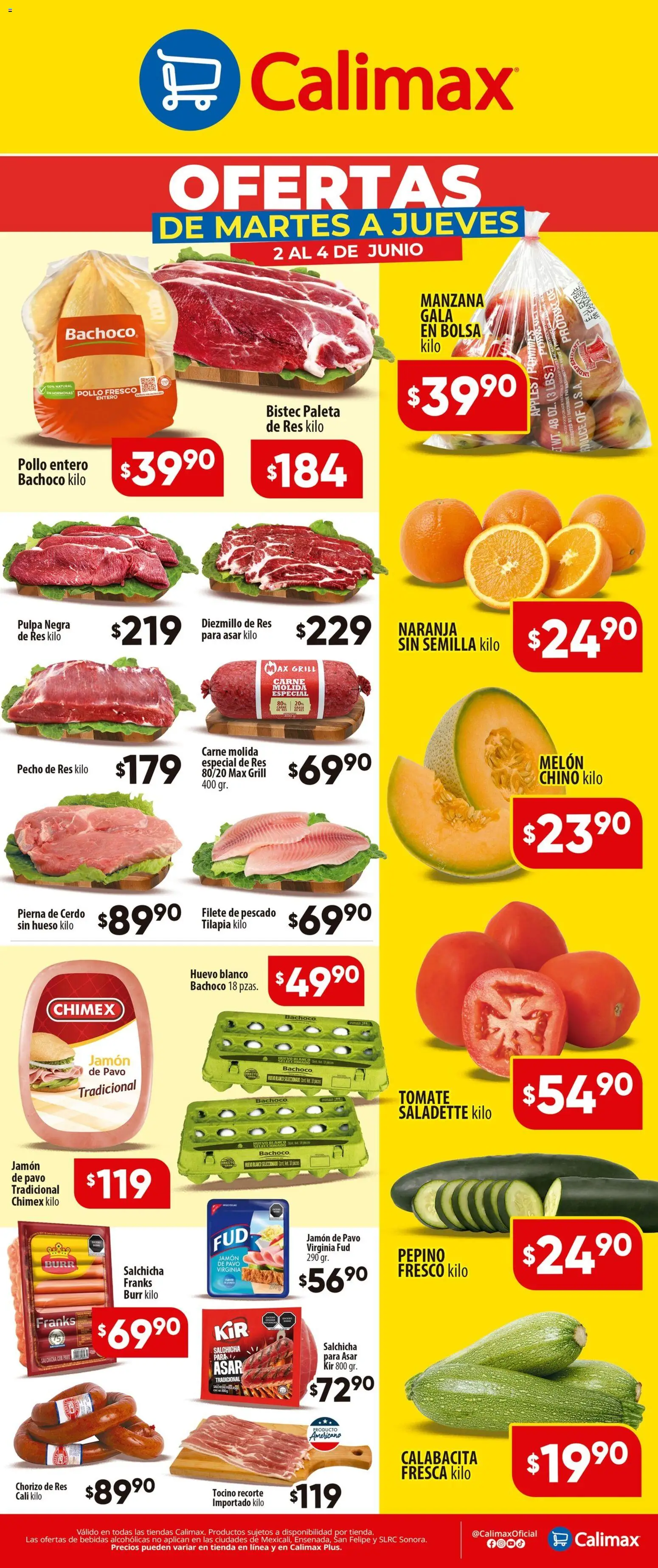 Vista previa las ofertas de la tienda Calimax - Calimax folleto desde el 02/06/2026 