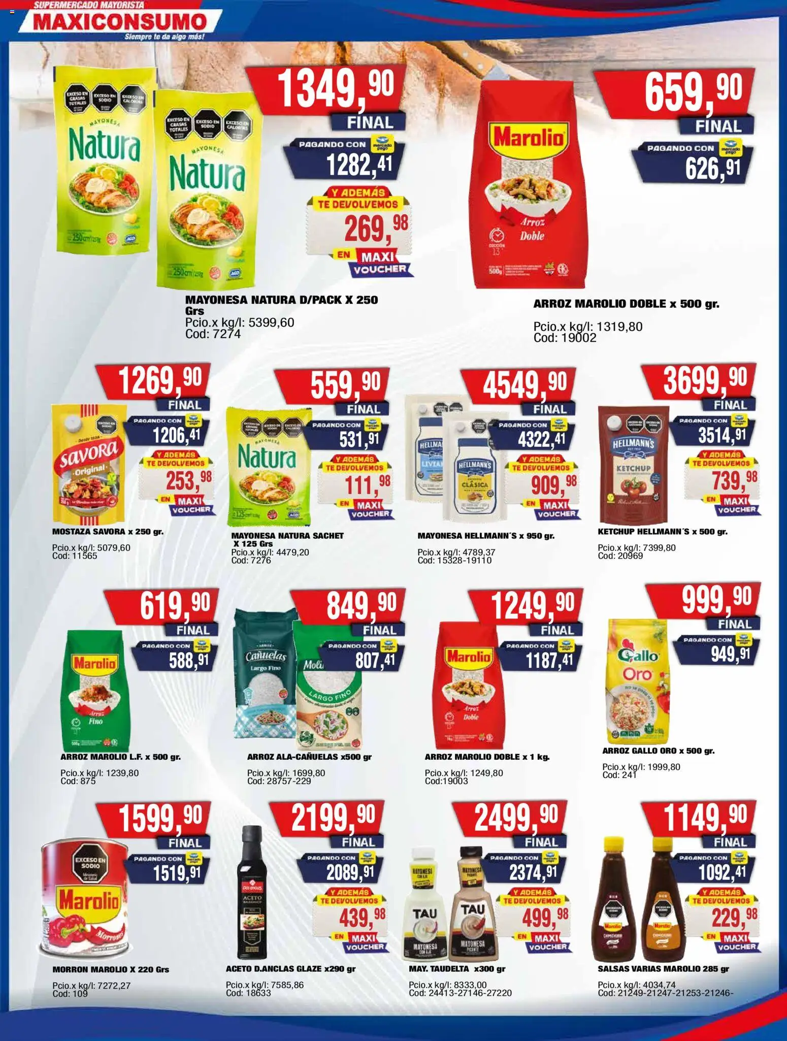 Vista previa del folleto de la tienda Maxiconsumo válido desde el 12/10/2026 