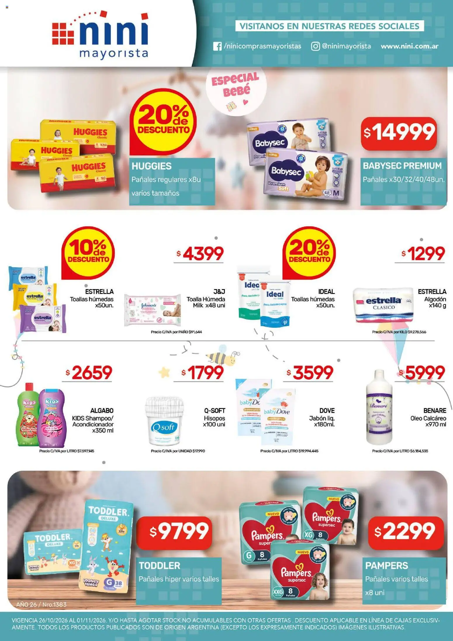 Vista previa del folleto de la tienda NINI Mayorista válido desde el 26/10/2026 