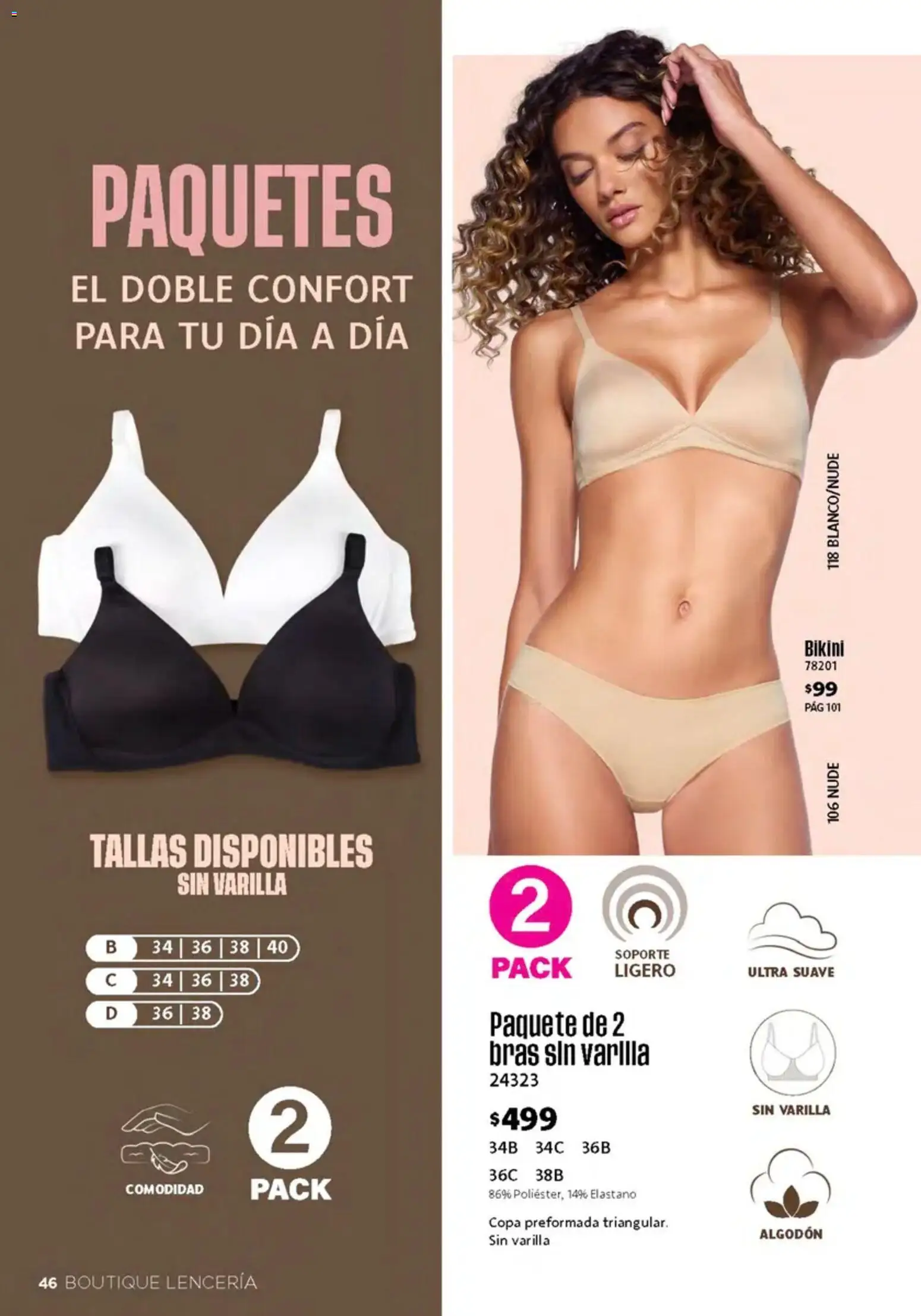 Vista previa las ofertas de la tienda Ilusión - Ilusión catálogo Invierno desde el 01/10/2026 - Lenceria, Bikini, Algodón