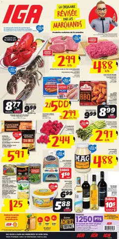 Preview of leaflet IGA circulaire - Quebec from shop IGA is valid from Jun 04, 2026