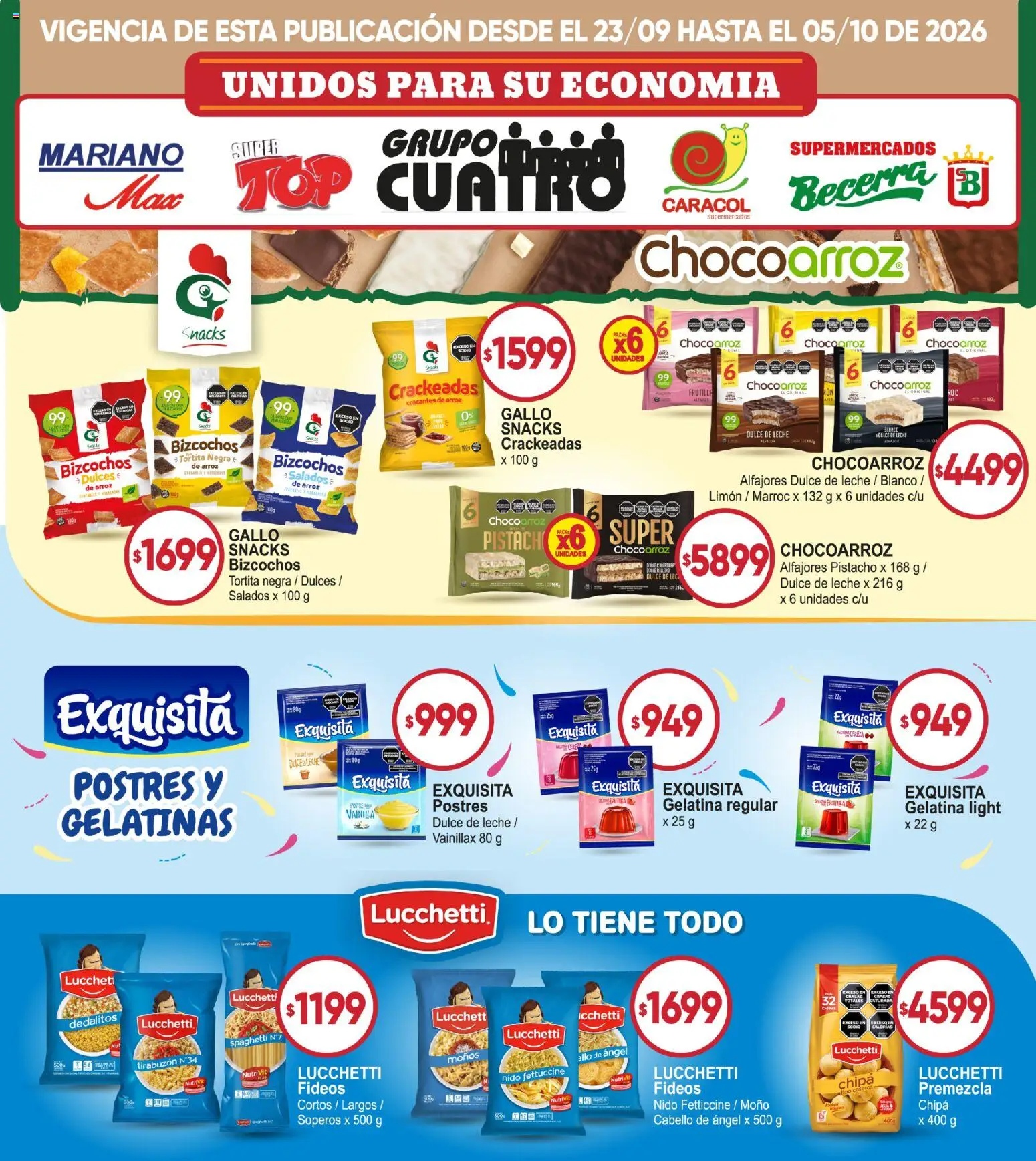 Vista previa del folleto de la tienda Mariano Max válido desde el 23/09/2026 
