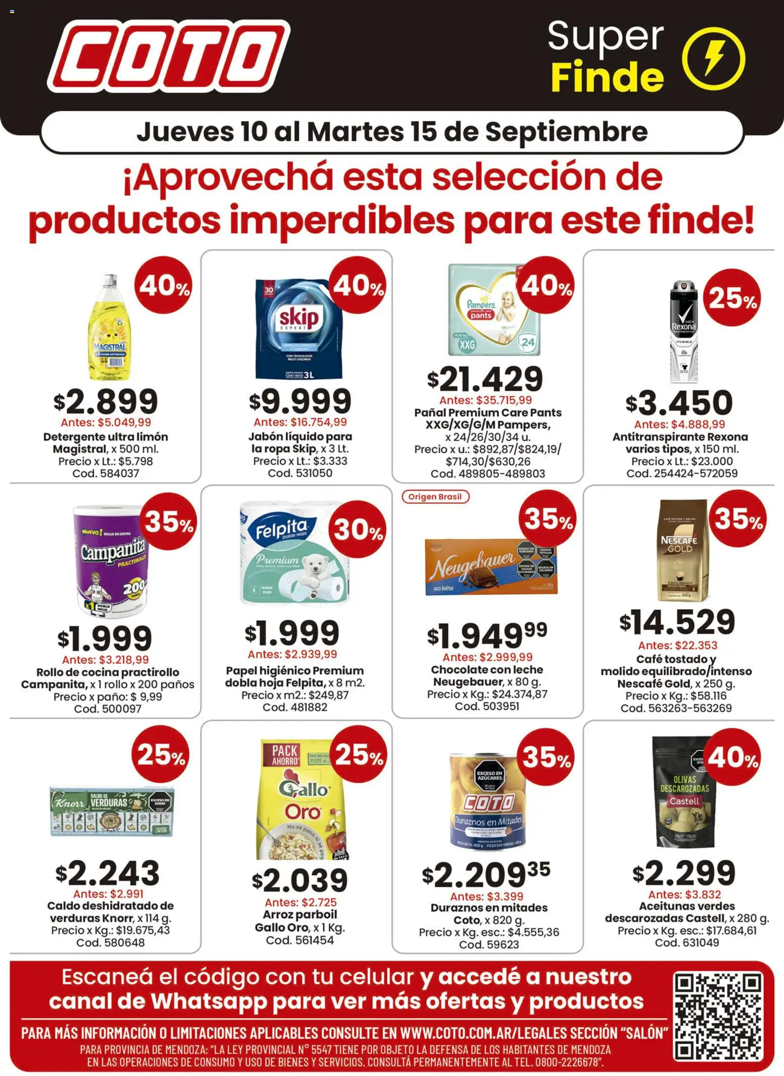 Vista previa del folleto de la tienda Coto válido desde el 10/09/2026 