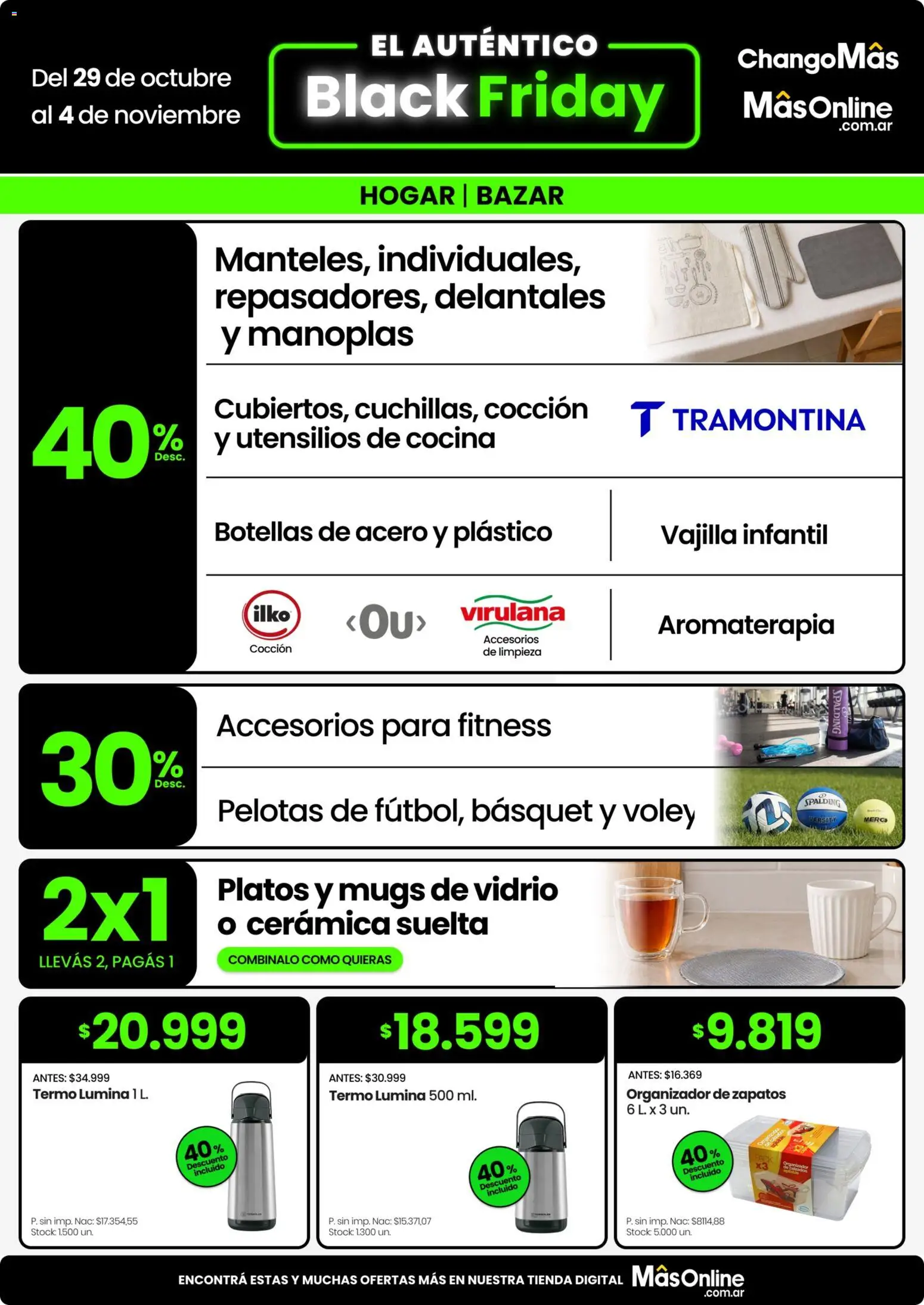 Vista previa del folleto de la tienda Changomas válido desde el 29/10/2026 