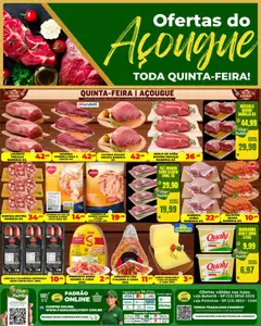 Pré-Visualização do folheto "Supermercado Padrão ofertas do Açougue" da loja Supermercado Padrão válido a partir de 30/07/2026