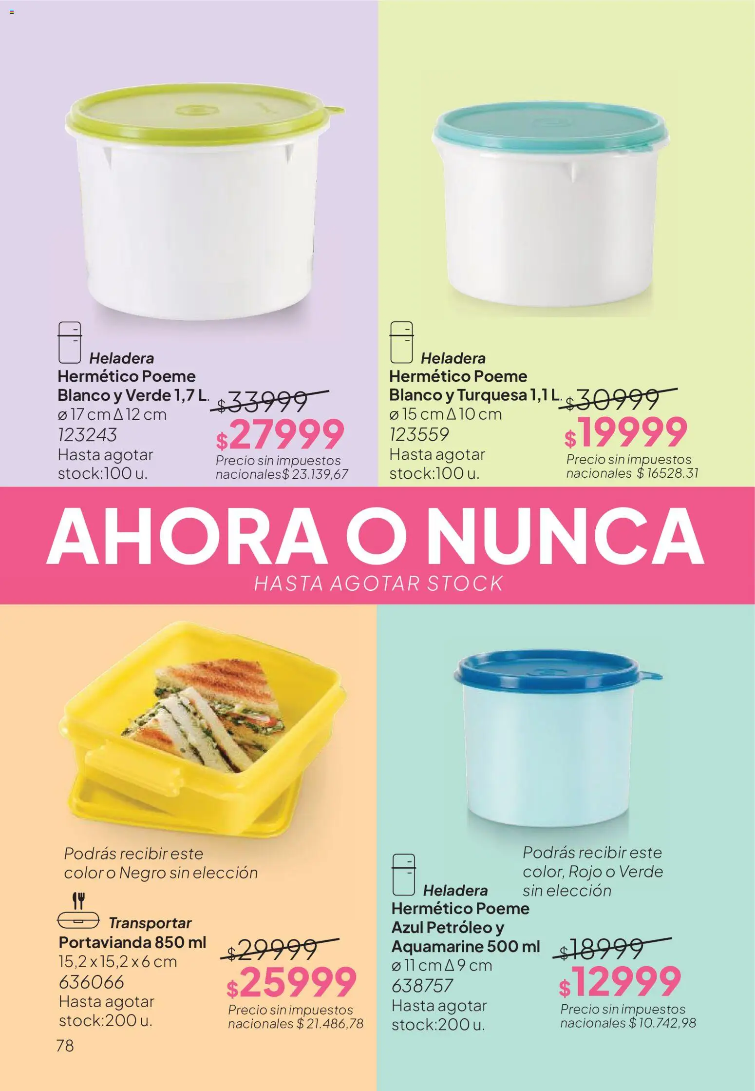 Vista previa del folleto de la tienda Tupperware válido desde el 30/10/2026 