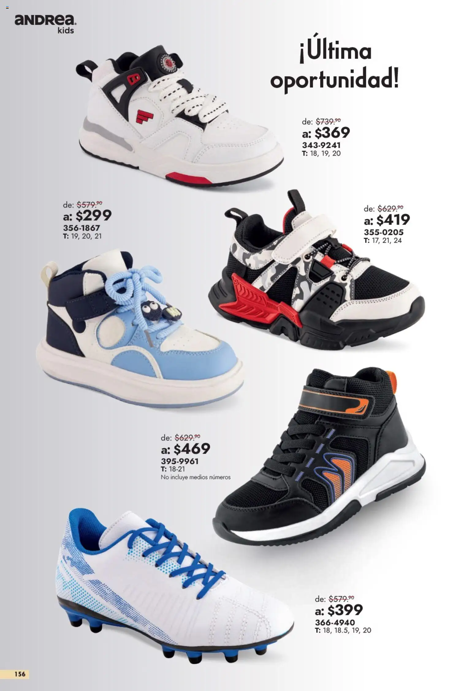 Vista previa las ofertas de la tienda Andrea - Andrea catálogo Outlet desde el 13/09/2026 