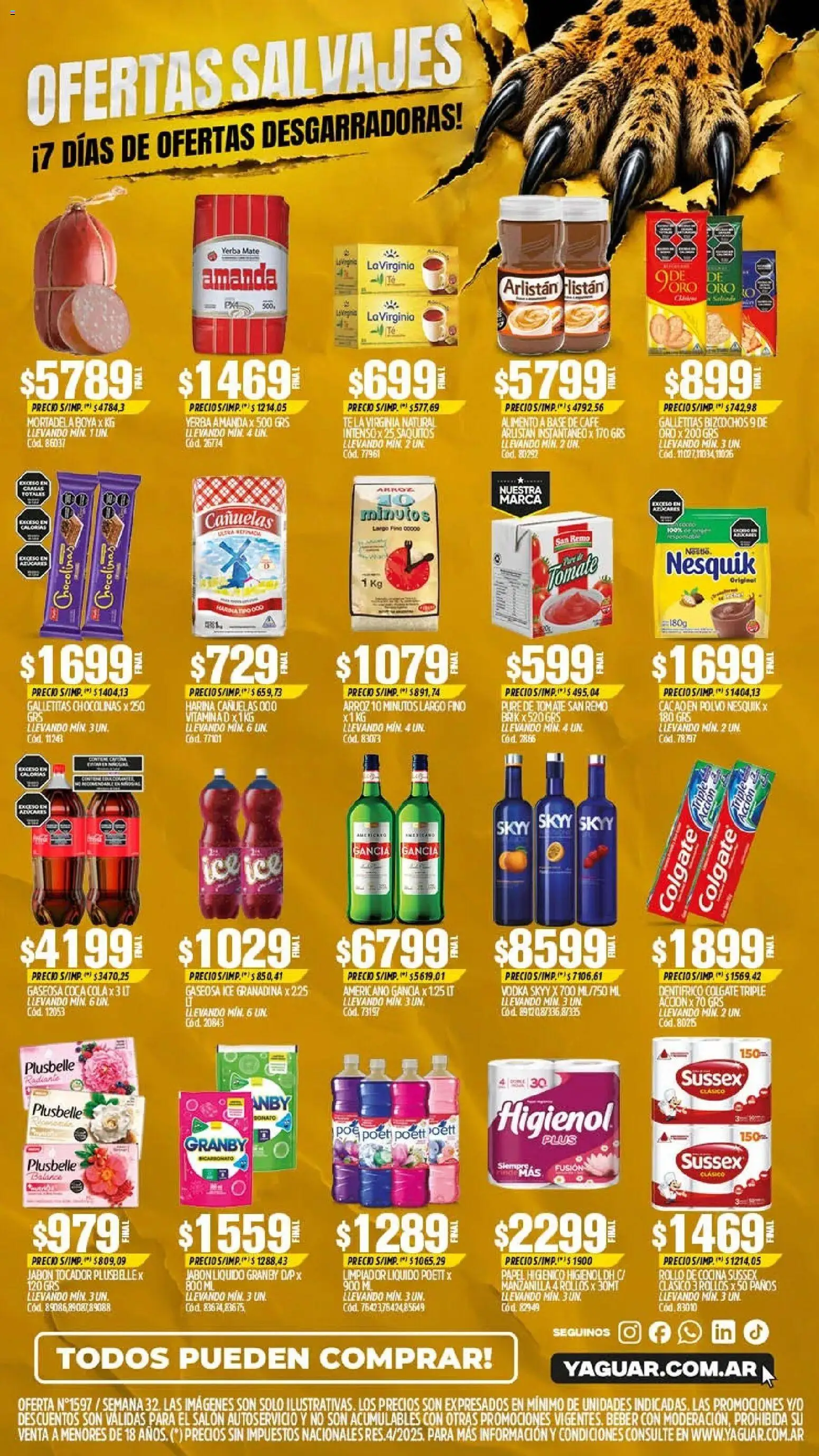 Vista previa del folleto de la tienda Yaguar válido desde el 03/08/2026 