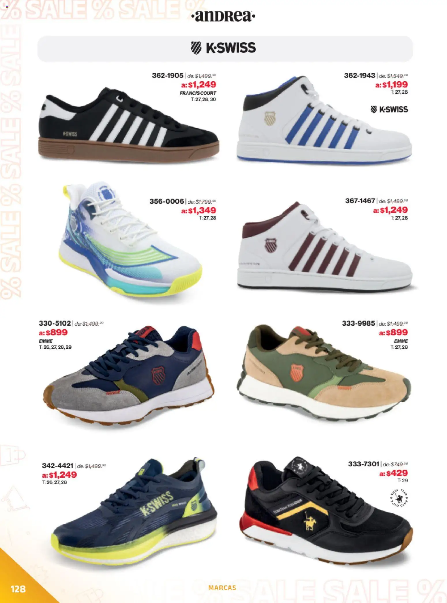 Vista previa las ofertas de la tienda Andrea - Catálogo Outlet desde el 21/12/2025 