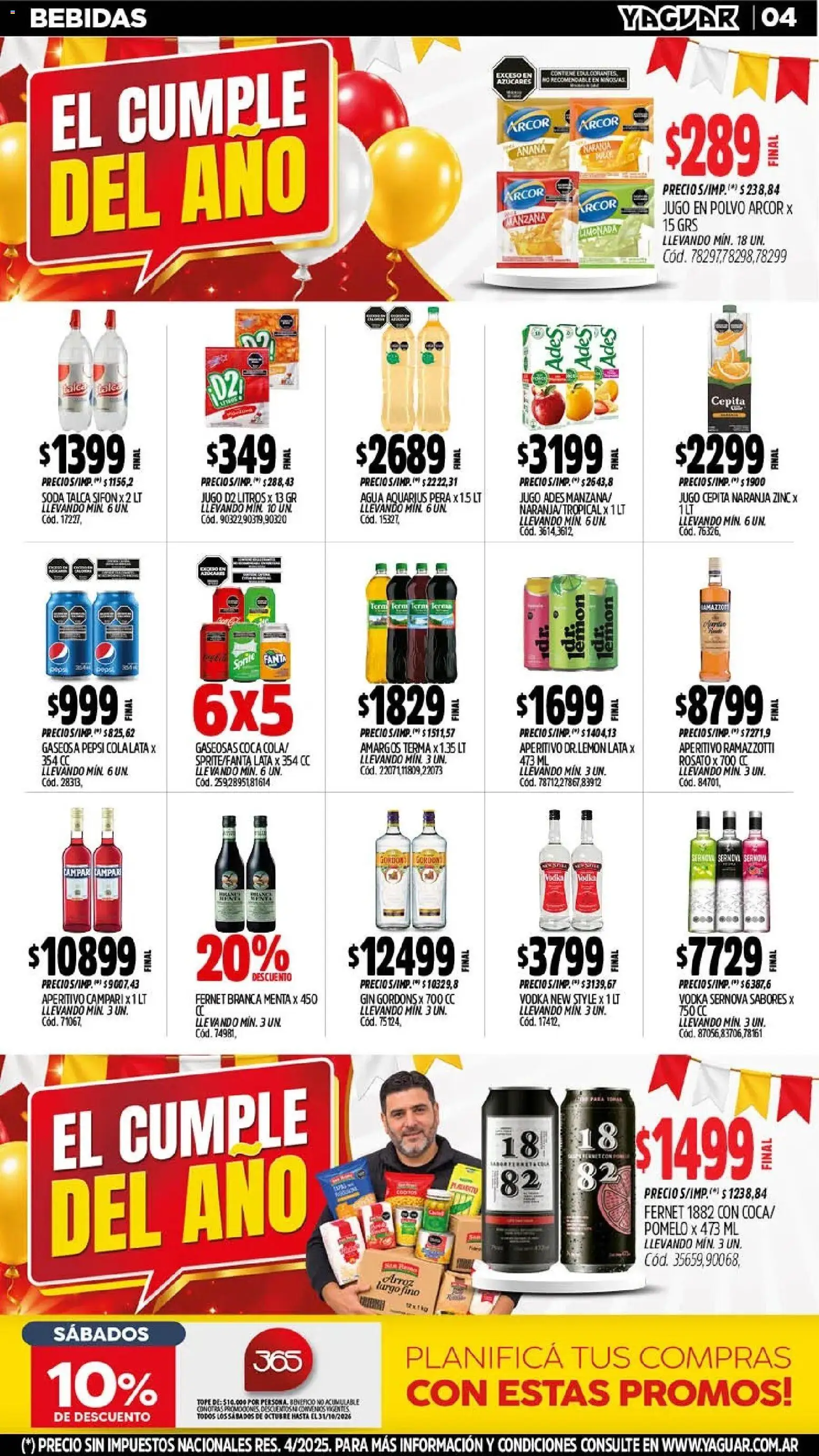 Vista previa del folleto de la tienda Yaguar válido desde el 26/10/2026 