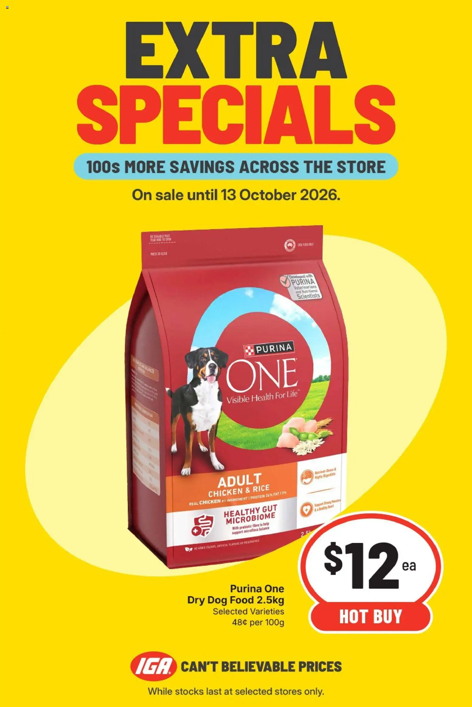 Preview of catalogue IGA Extra Specials QLD from shop IGA valid 07/10/2026