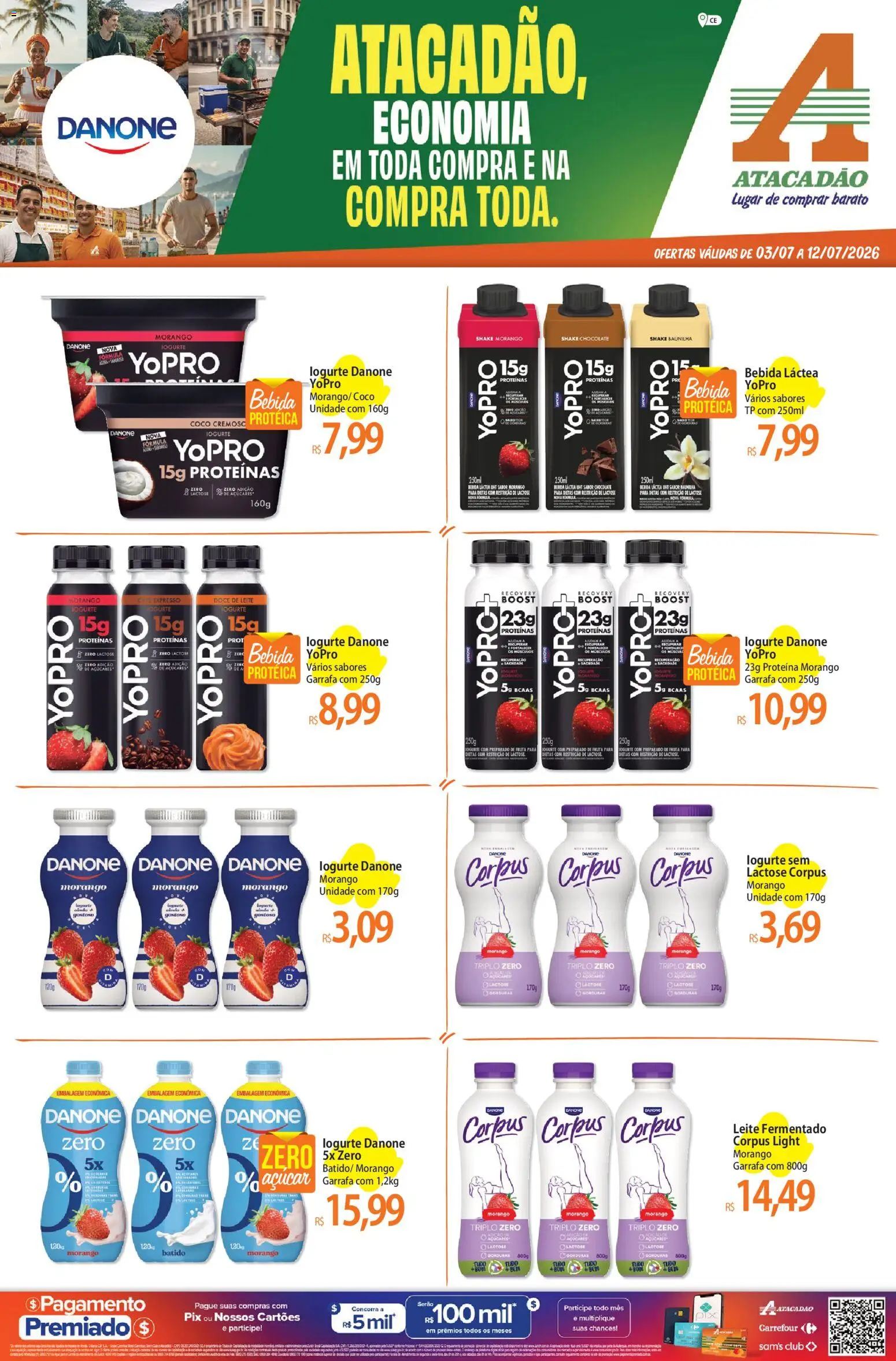 Pré-Visualização do folheto "Atacadão ofertas - CE" da loja Atacadão válido a partir de 03/07/2026