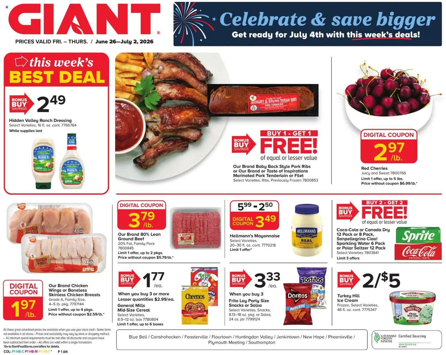 Ad Preview of Giant Giant Weekly Ad from 06/26/2026