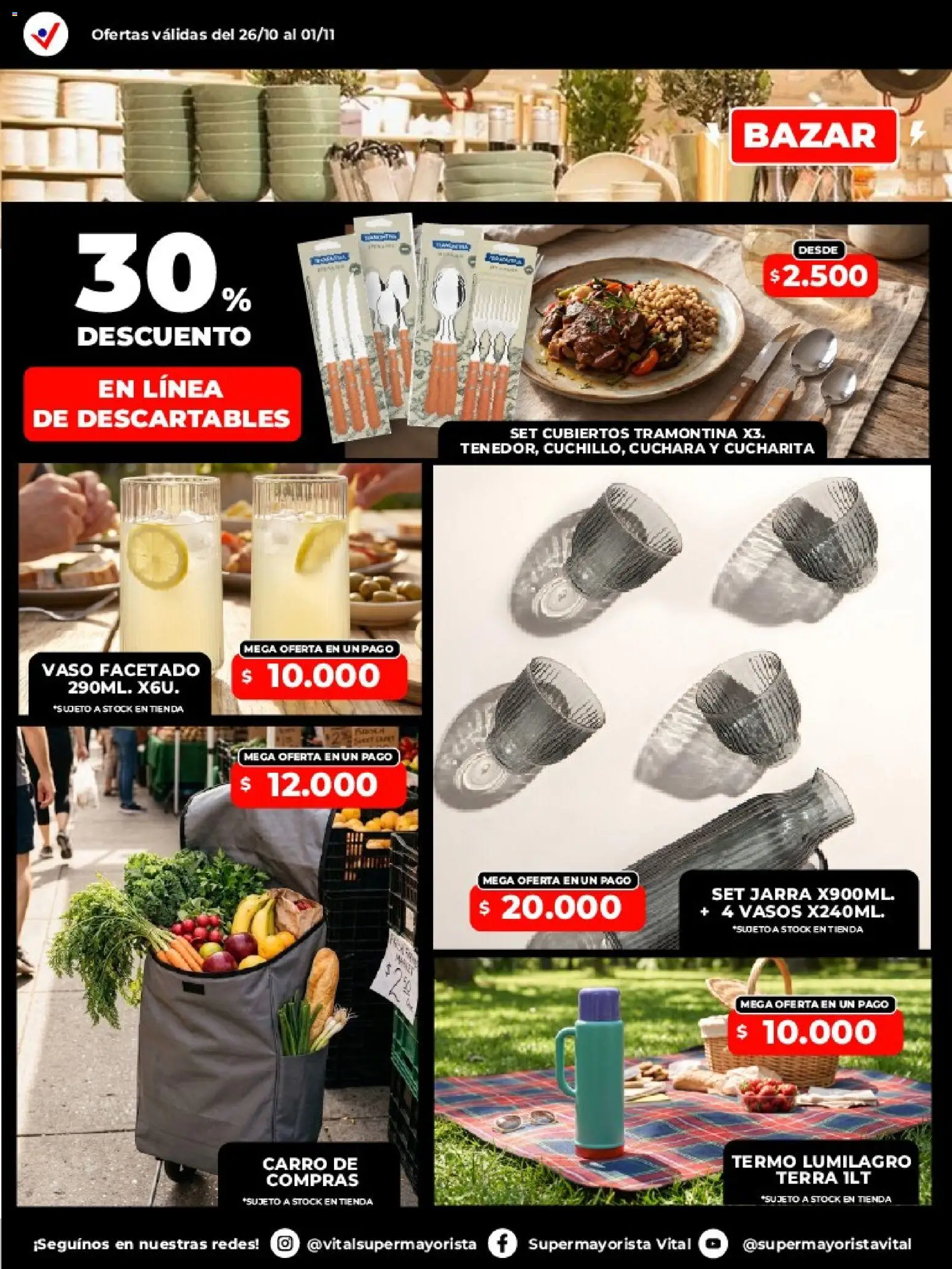 Vista previa del folleto de la tienda Vital válido desde el 26/10/2026 