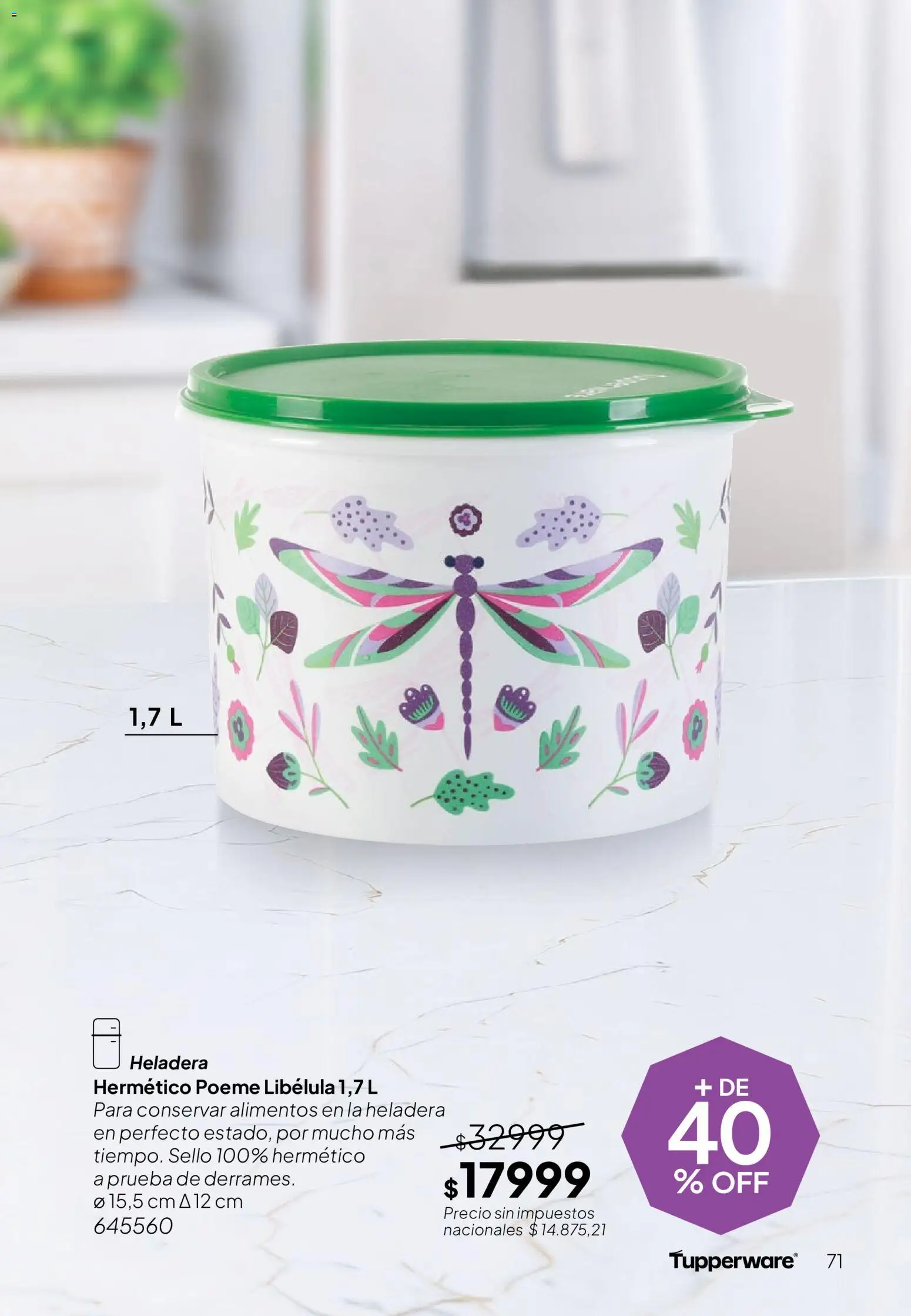 Vista previa del folleto de la tienda Tupperware válido desde el 04/08/2026 