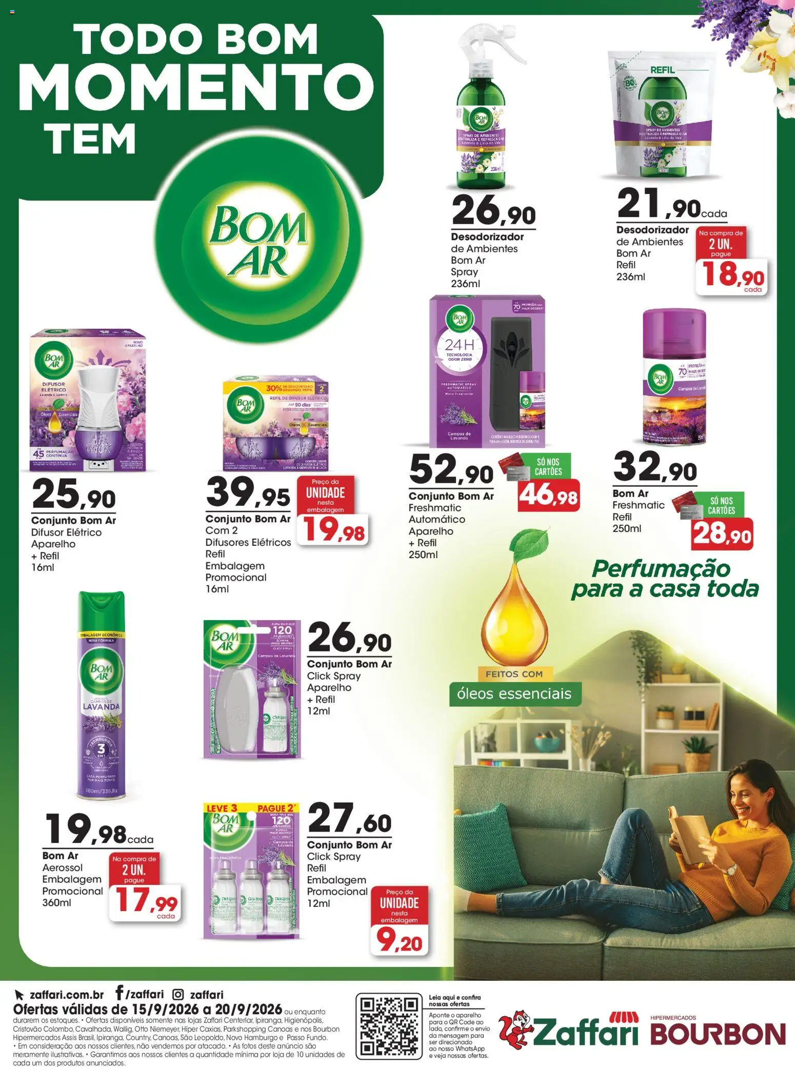 Pré-Visualização do folheto "Zaffari ofertas Bom Ar - RS" da loja Zaffari válido a partir de 15/09/2026
