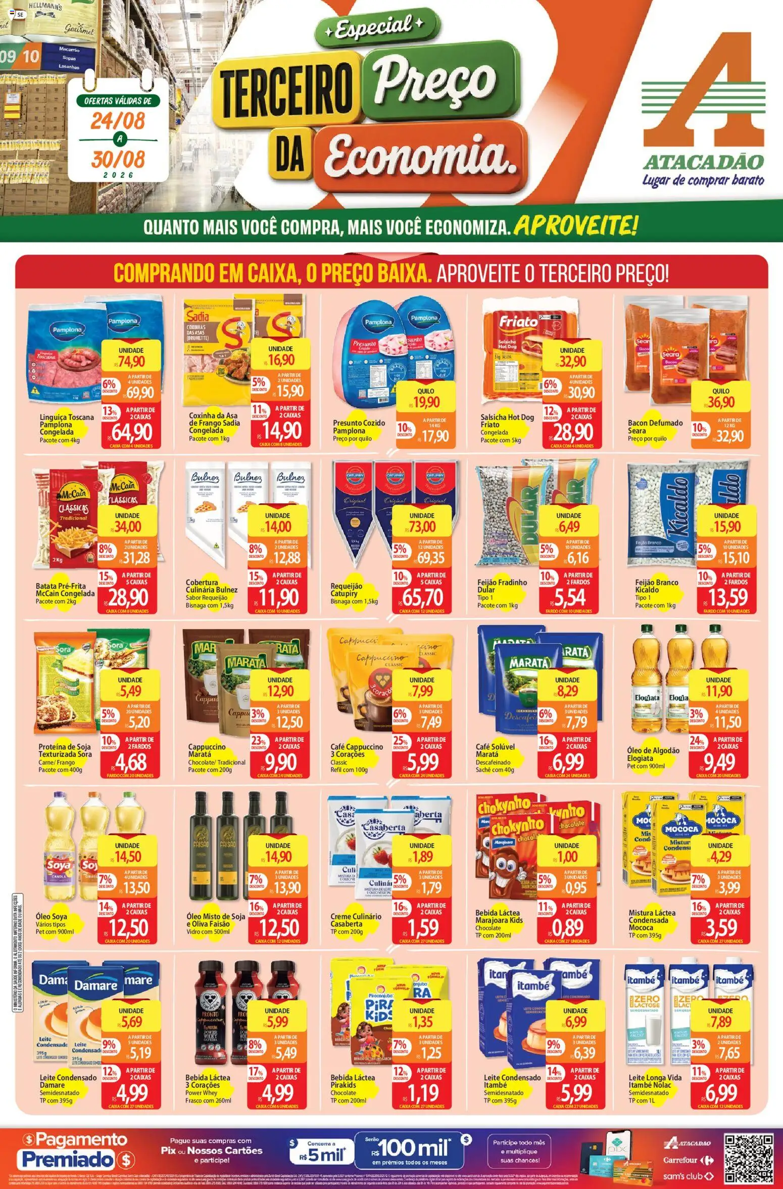 Pré-Visualização do folheto "Atacadão ofertas - SE" da loja Atacadão válido a partir de 24/08/2026