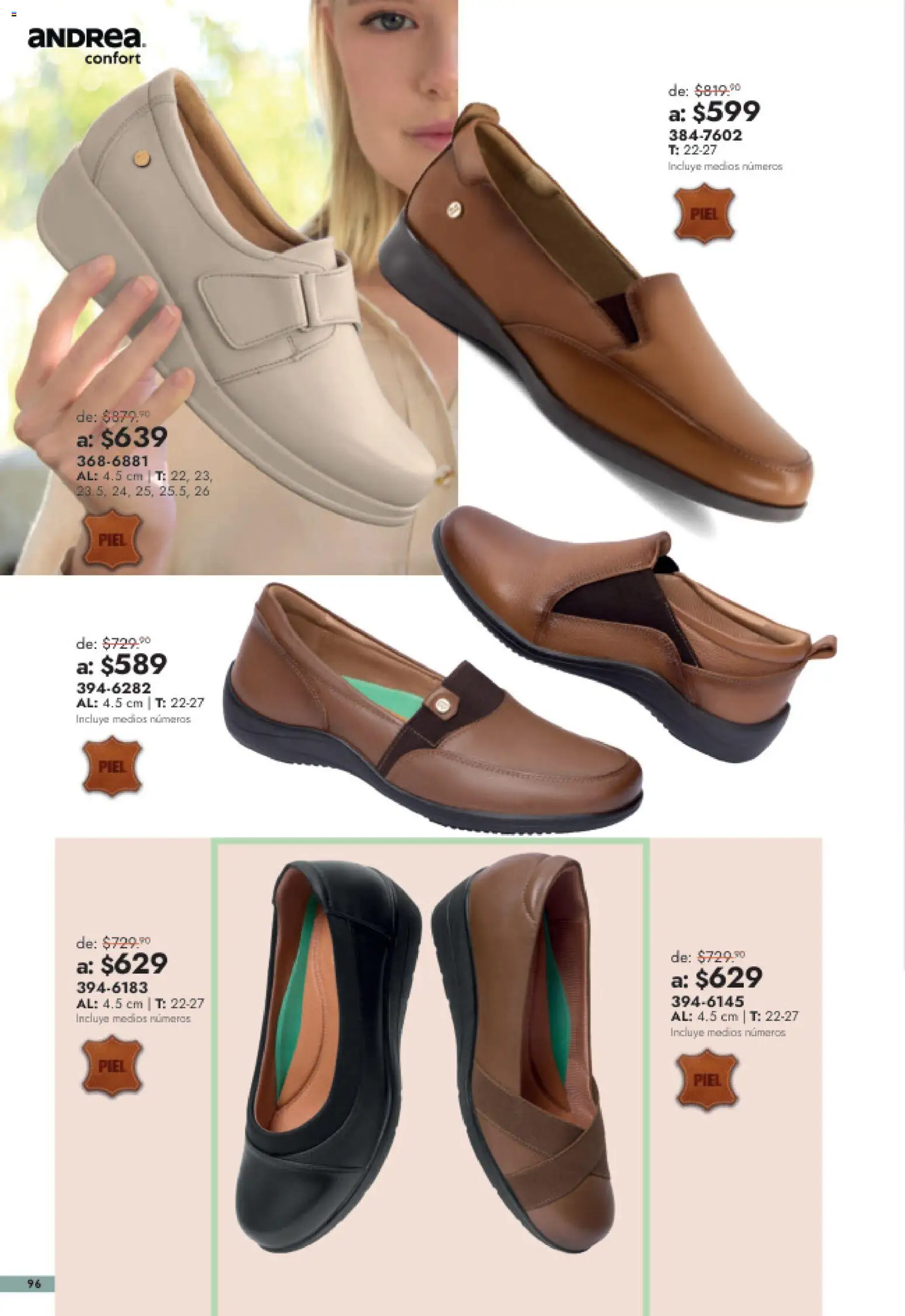 Vista previa las ofertas de la tienda Andrea - Andrea catálogo Outlet desde el 26/07/2026 