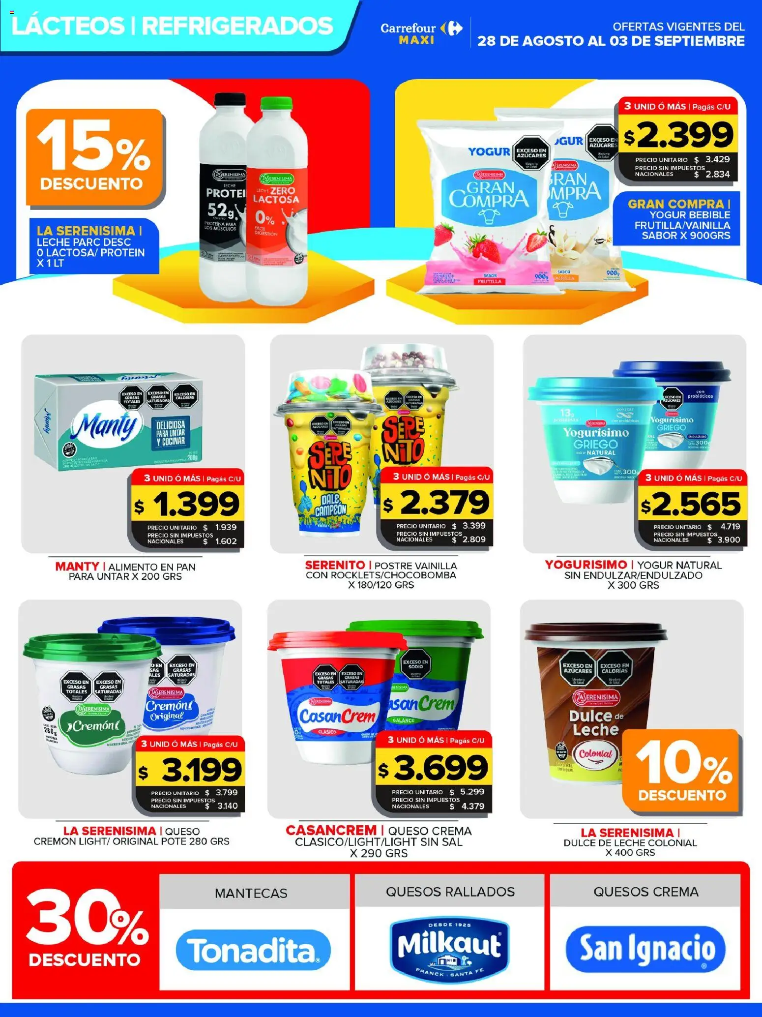 Vista previa del folleto de la tienda Carrefour Maxi válido desde el 28/08/2026 