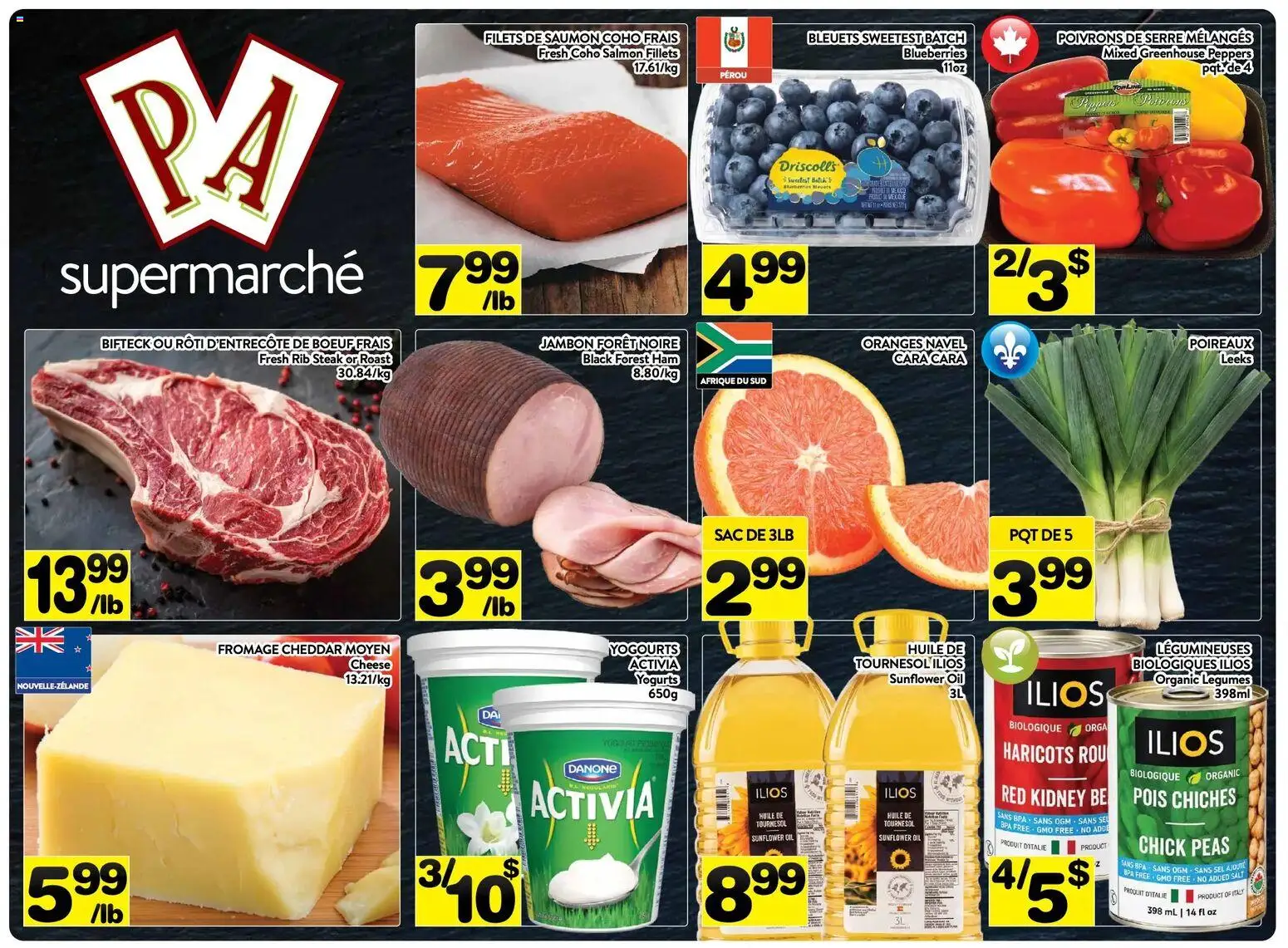 Preview of leaflet Pa Supermarché weekly flyer / circulaire from shop Pa Supermarché is valid from Sep 21, 2026