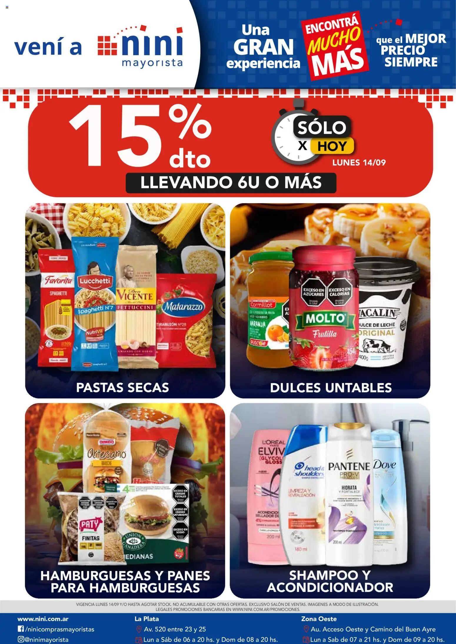Vista previa del folleto de la tienda NINI Mayorista válido desde el 14/09/2026 
