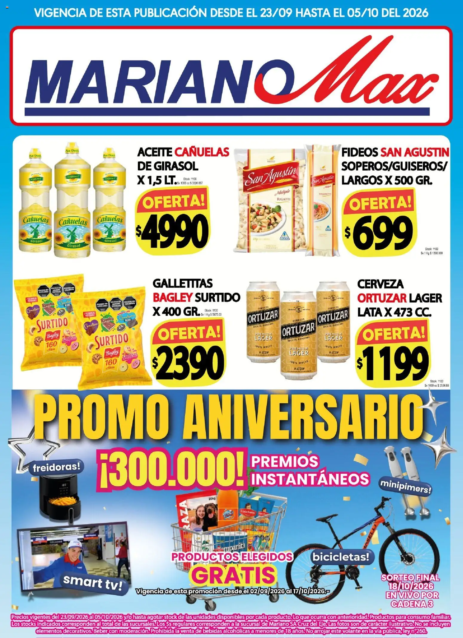 Vista previa del folleto de la tienda Mariano Max válido desde el 23/09/2026 