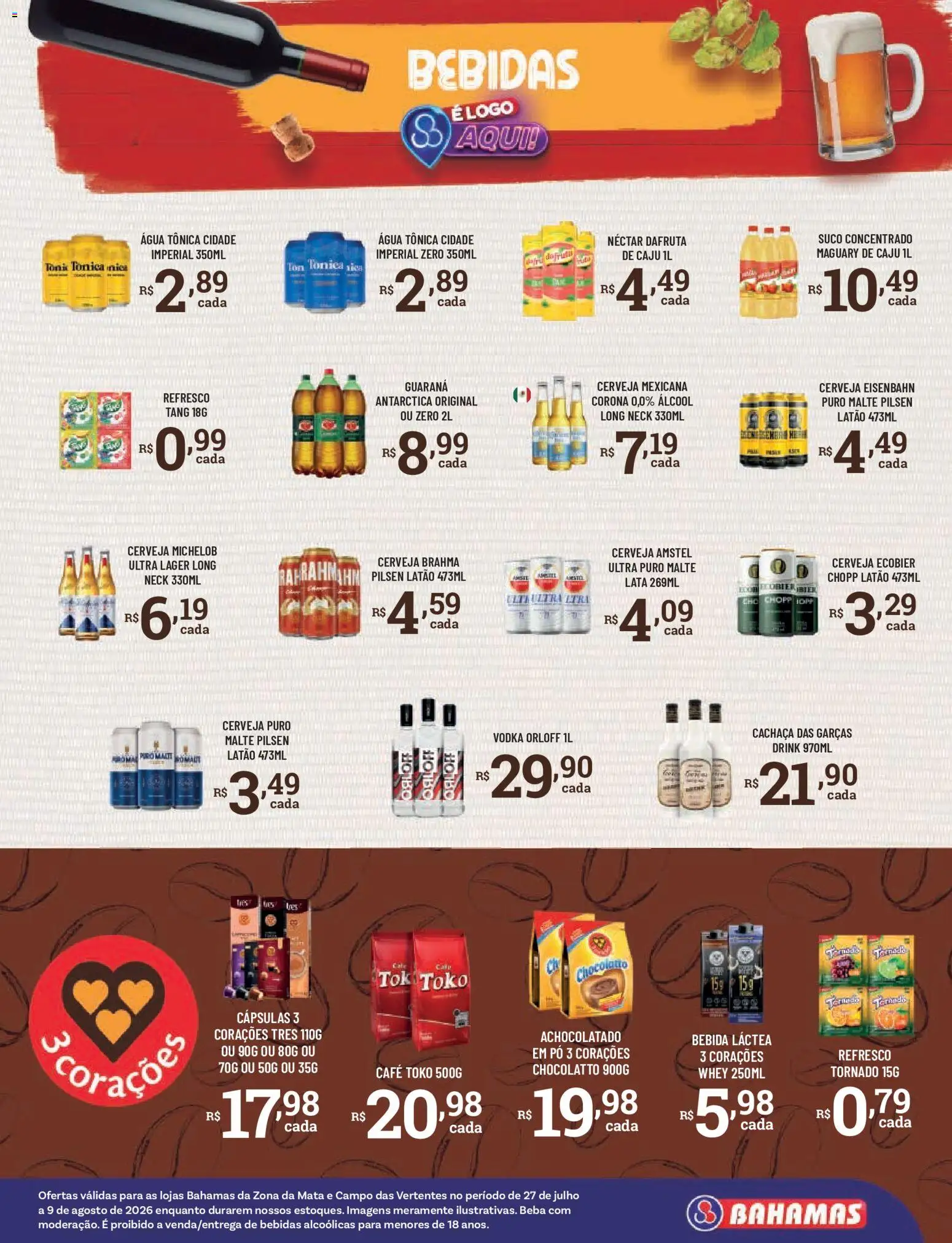 Ofertas Bahamas Supermercados ofertas da Quinzena até 09/08/2026. - Página 9
