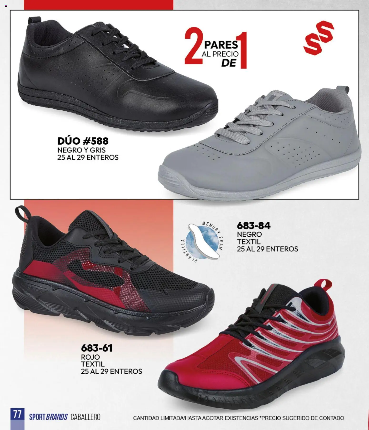 Vista previa las ofertas de la tienda Cklass - Cklass catálogo Sportbrands Verano Caballero desde el 05/03/2026 