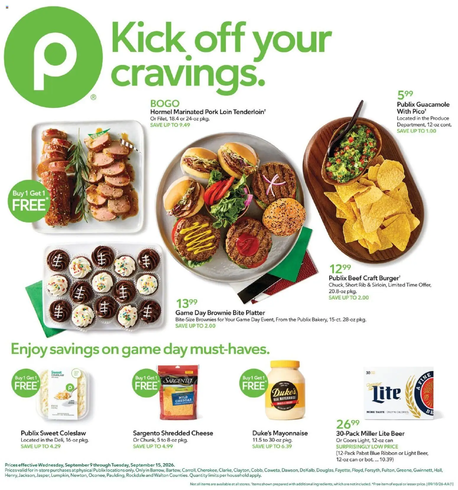 Ad Preview of Publix Publix Weekly Ad from 09/09/2026