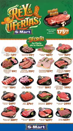 Vista previa las ofertas de la tienda S-Mart - S-Mart folleto Ofertas de feria Nuevo Laredo desde el 12/06/2026 