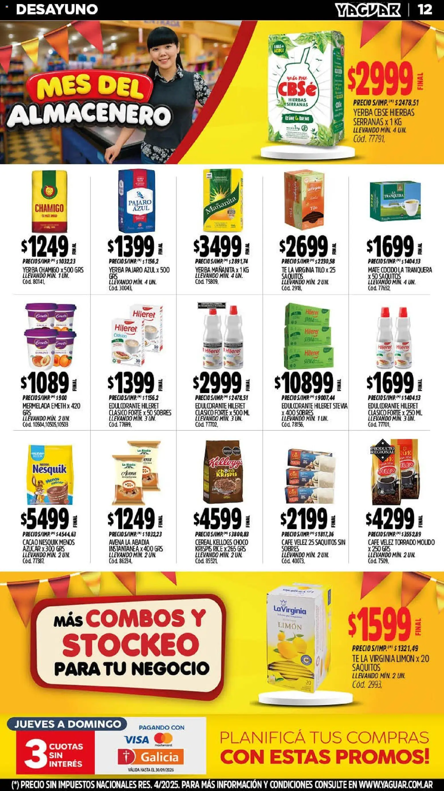 Vista previa del folleto de la tienda Yaguar válido desde el 14/09/2026 