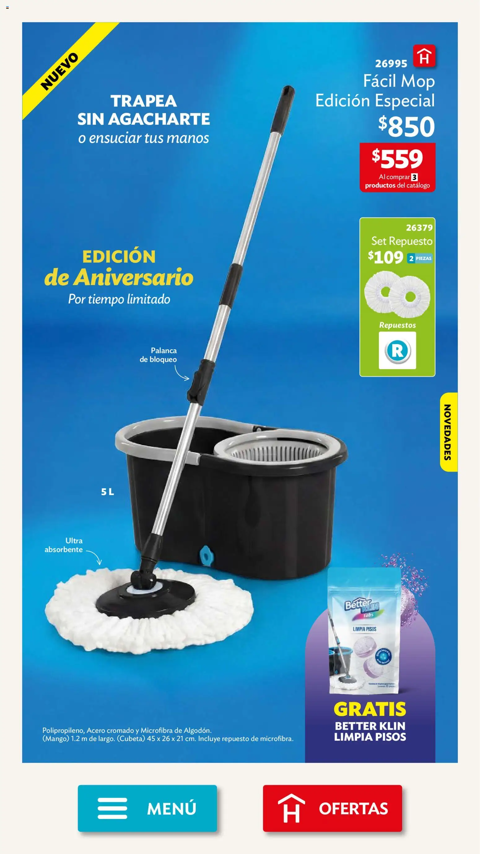 Vista previa las ofertas de la tienda Betterware - Betterware campaña 8 2026 desde el 03/08/2026 