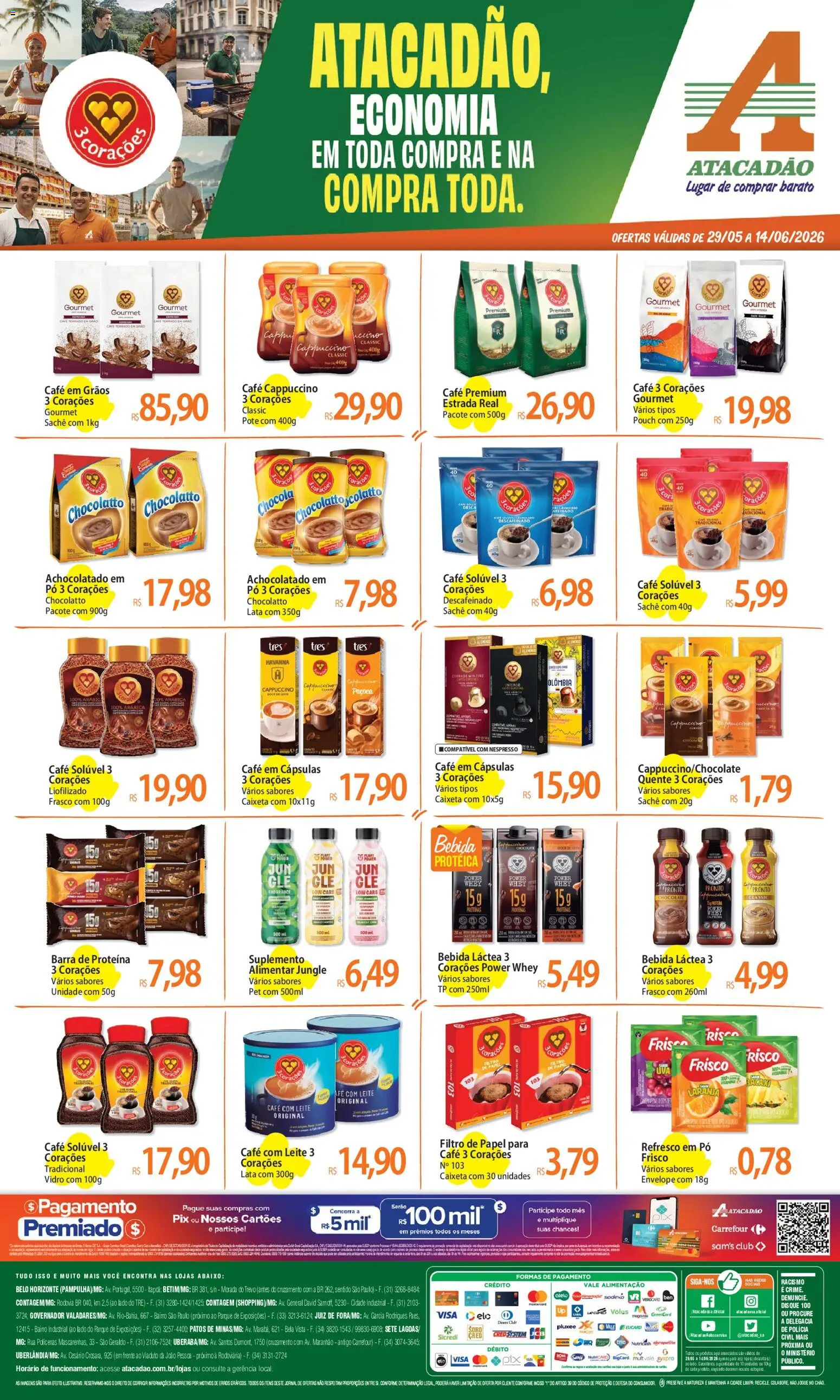 Pré-Visualização do folheto "Atacadão ofertas - MG" da loja Atacadão válido a partir de 29/05/2026