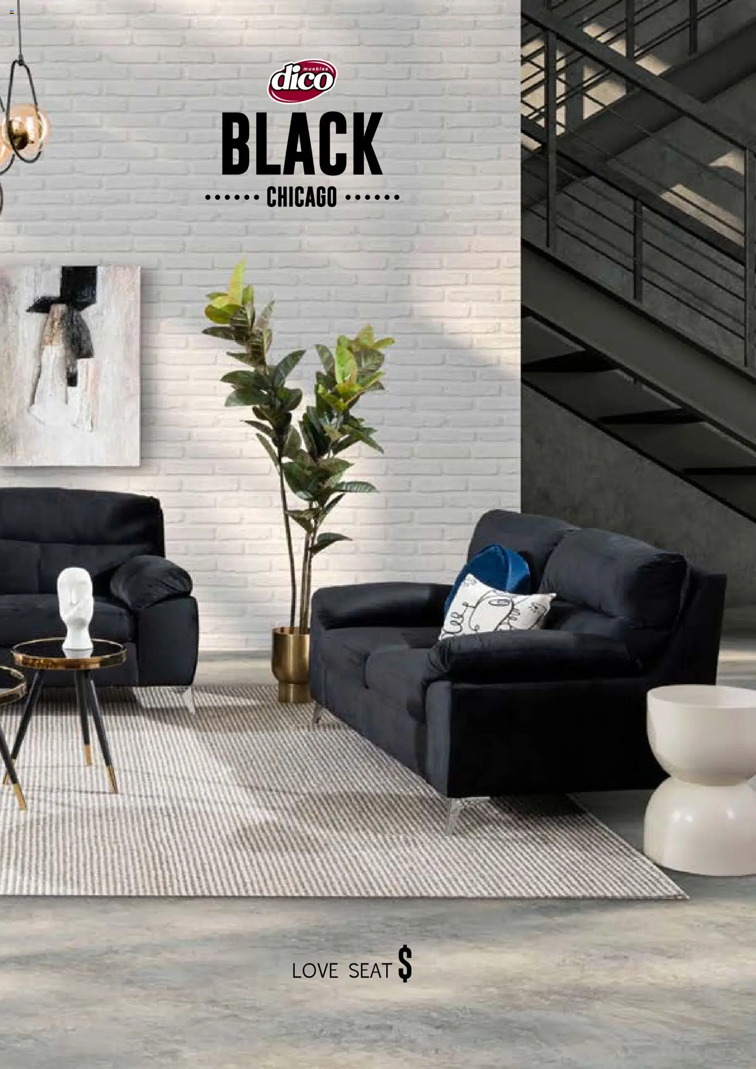 Vista previa las ofertas de la tienda Muebles Dico - Muebles Dico catálogo Black Chicago desde el 17/03/2026 