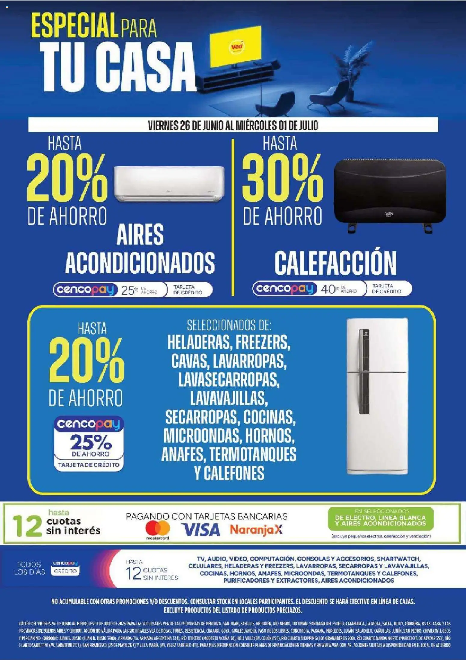 Vista previa del folleto de la tienda Vea válido desde el 26/06/2026 