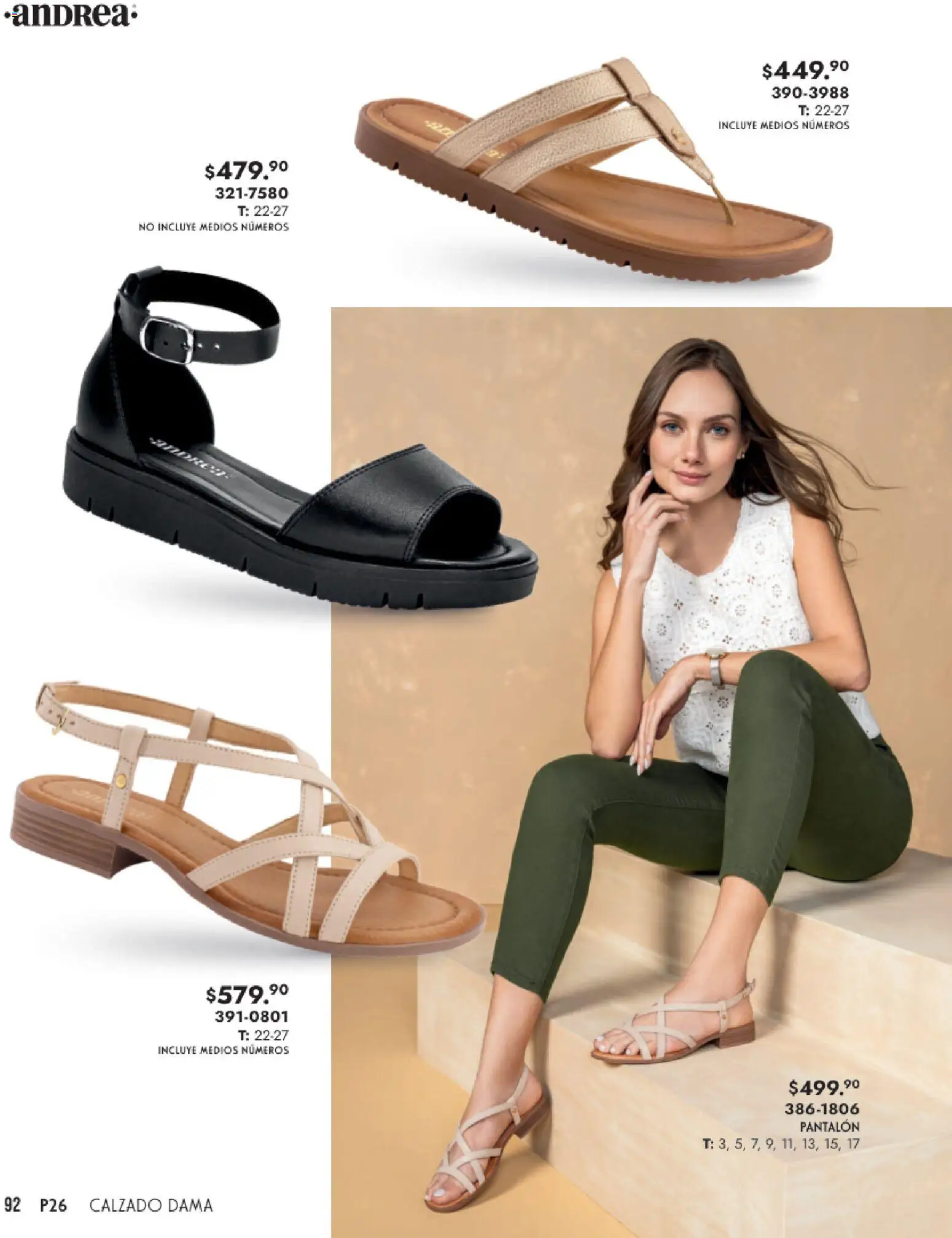 Vista previa las ofertas de la tienda Andrea - Catálogo Calzado Dama desde el 25/01/2026 