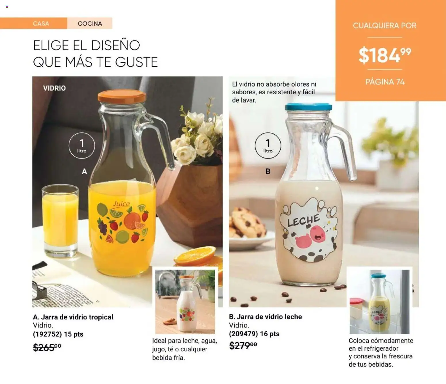 Vista previa las ofertas de la tienda AVON - Casa & Estilo 4 2026 desde el 20/02/2026 - Refrigerador, Té, Cocina, Leche, Jarra