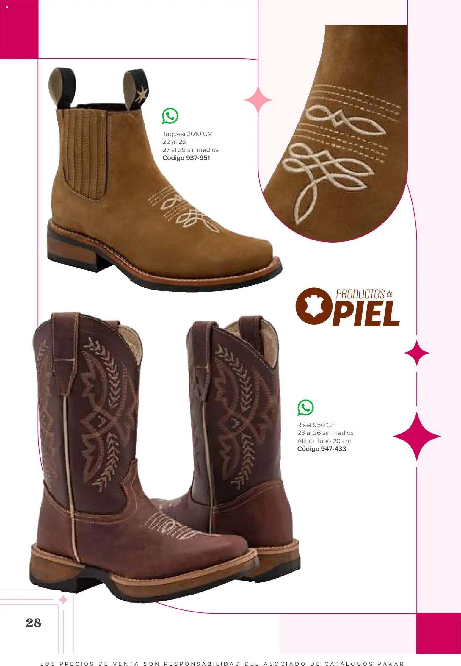 Vista previa las ofertas de la tienda SC Pakar - SC Pakar catálogo Bota desde el 31/07/2026 
