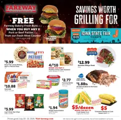Ad Preview of Fareway Fareway Weekly Ad from 07/20/2026