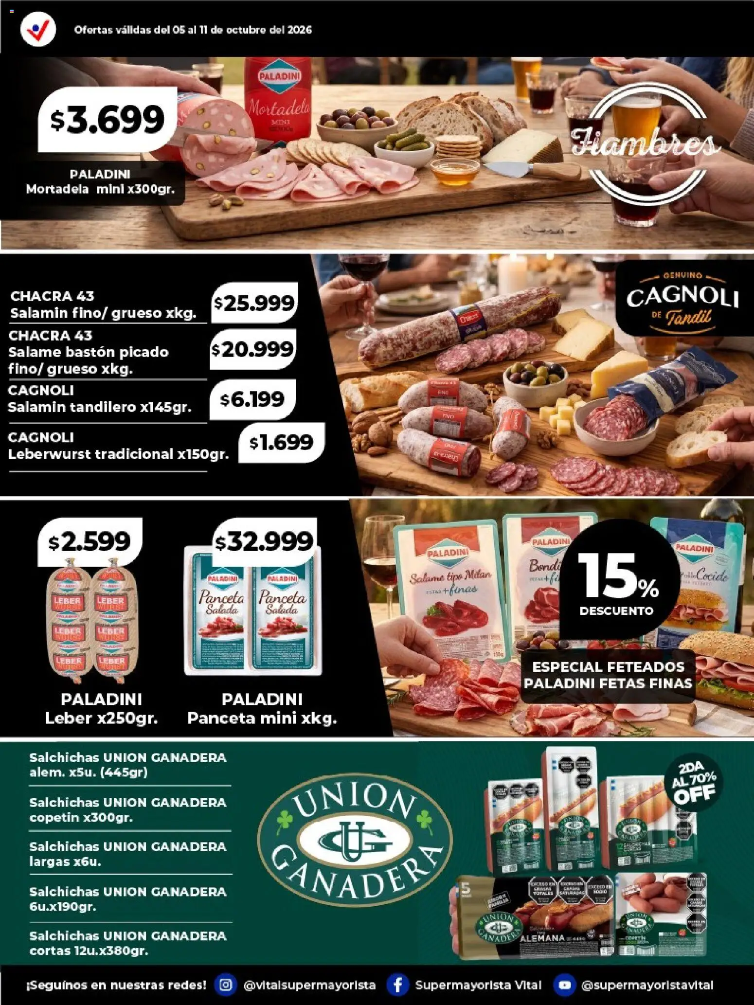 Vista previa del folleto de la tienda Vital válido desde el 05/10/2026 