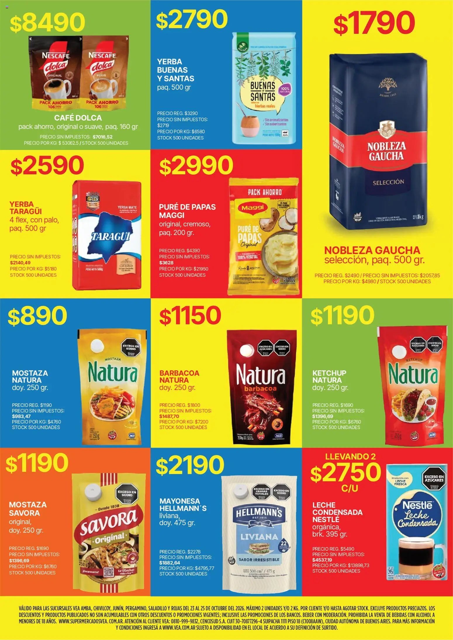 Vista previa del folleto de la tienda Vea válido desde el 23/10/2026 