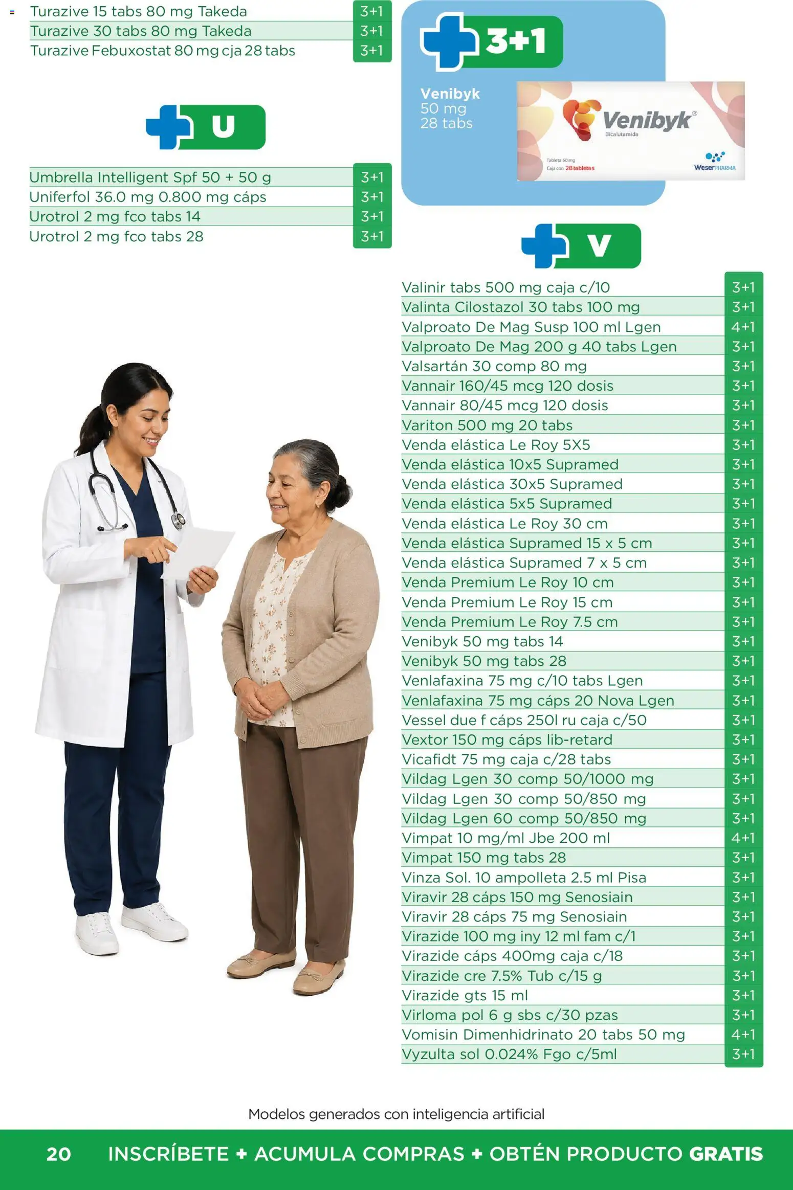 Vista previa las ofertas de la tienda Chedraui - Chedraui folleto Plan de farmacia desde el 01/07/2026 